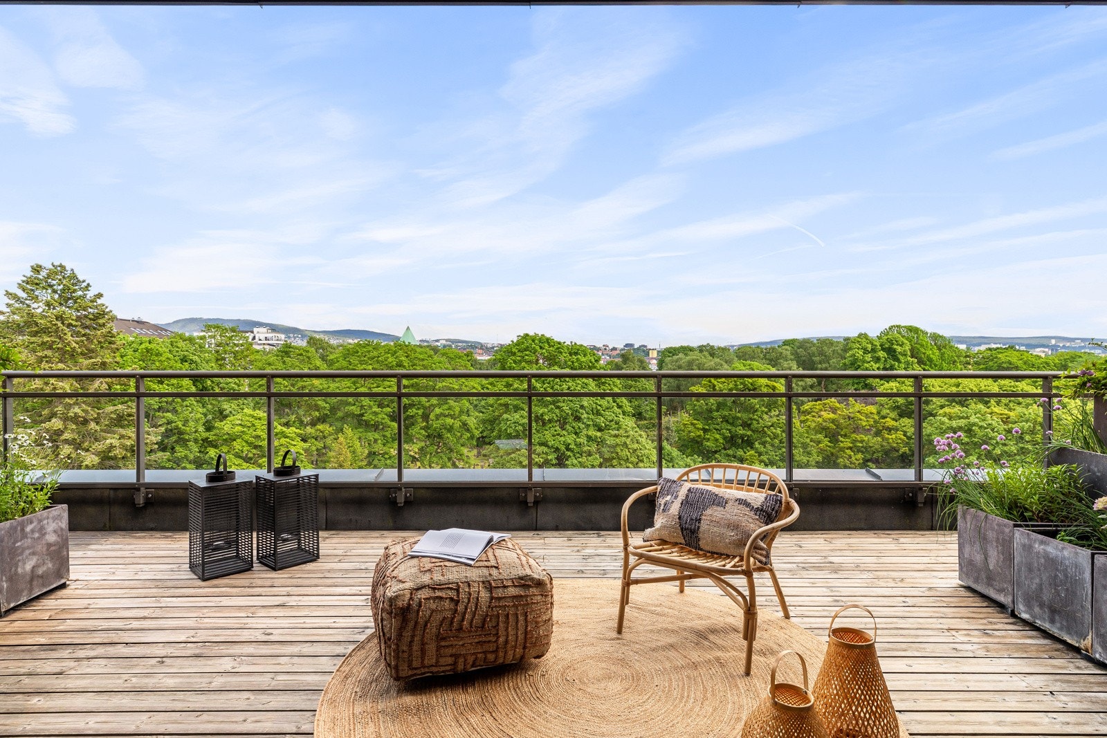 Fantastisk terrasse på ca. 31 kvm. Galleribilde