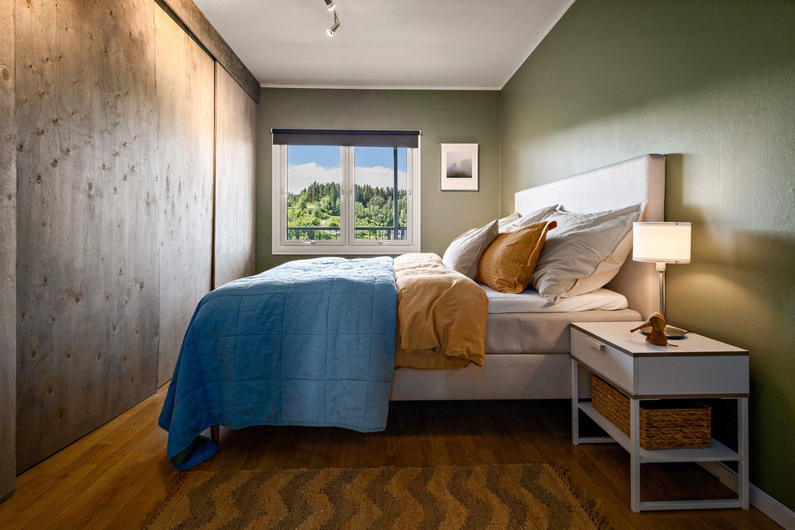 Hovedsoverommet er på hele 14 kvm. Galleribilde