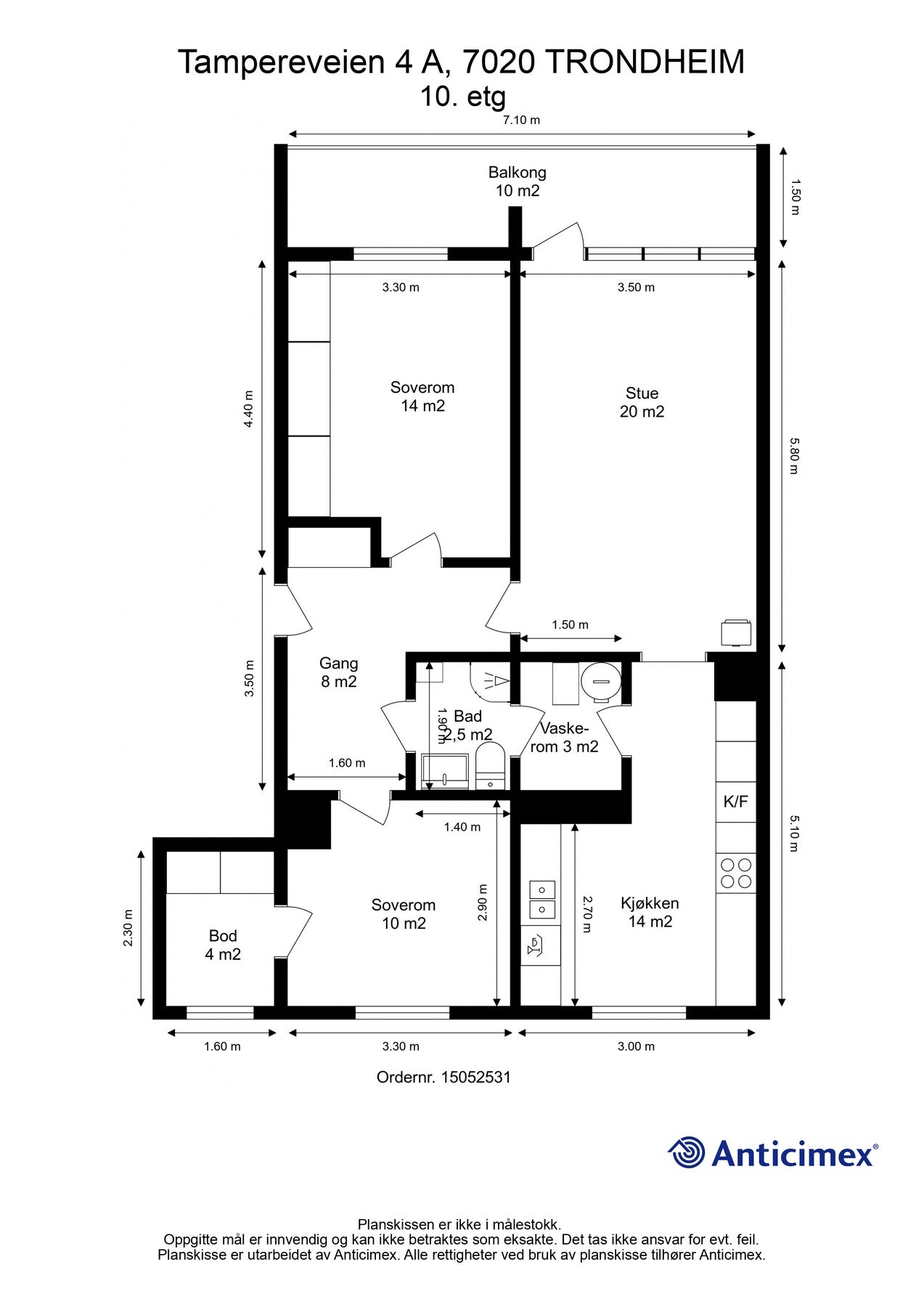 Plantegning. Galleribilde