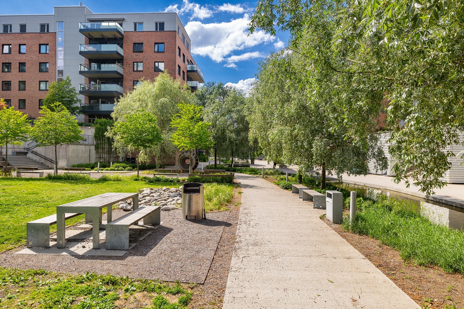 Her er det fint å gå morgen -og kveldsturer på de sene sommerkveldene vi har i vente. Galleribilde