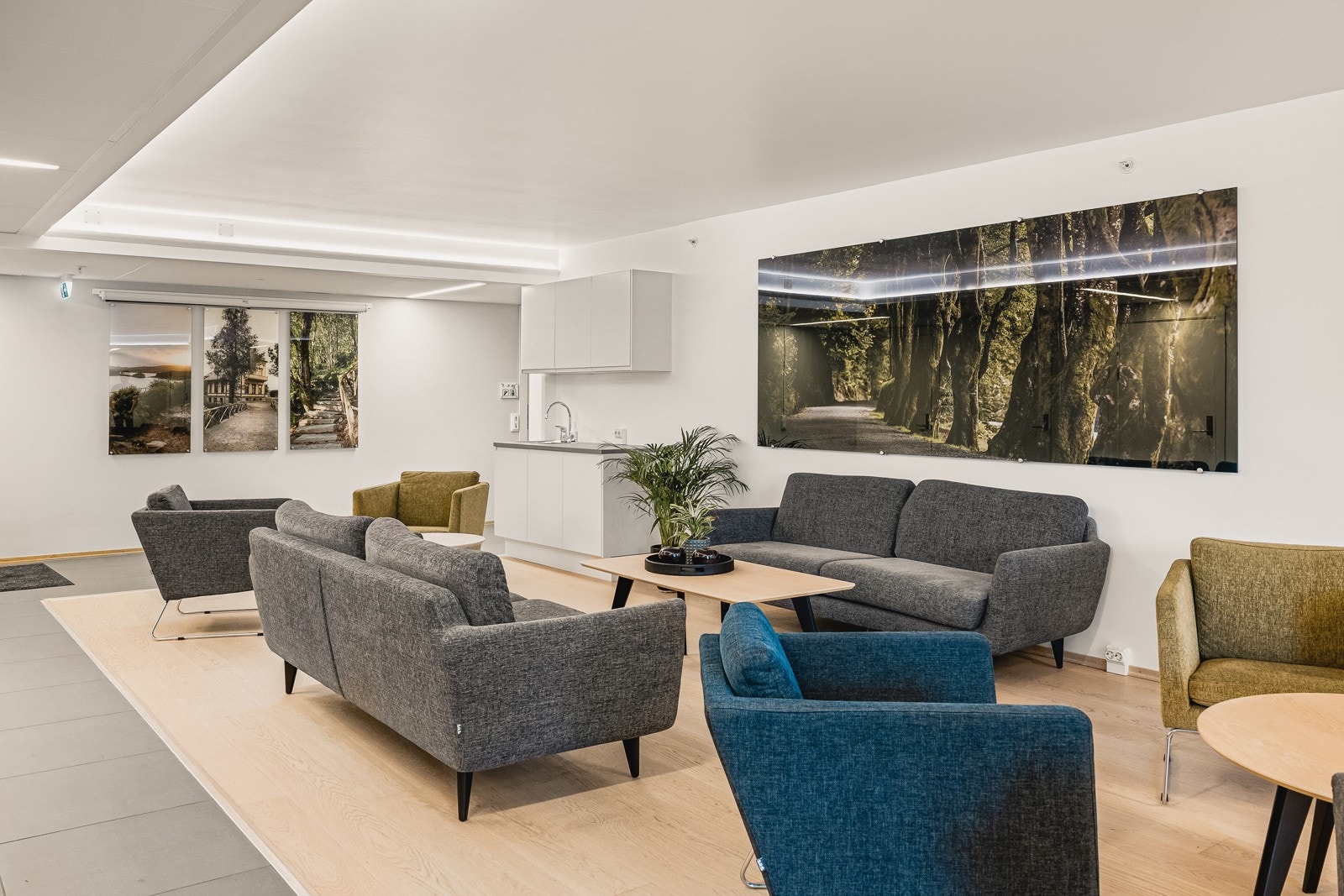 Sameiet har flotte fellesarealer og treningsrom. Galleribilde