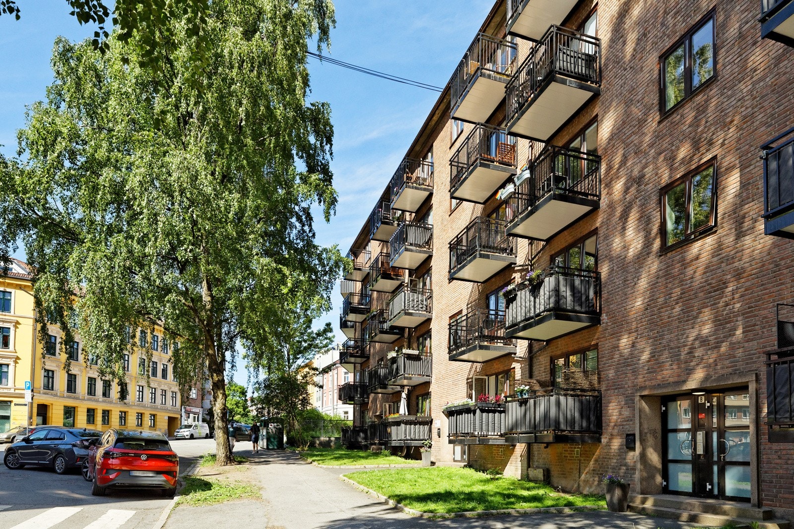 Flott fasade, oppgradert tidlig 2000-tallet. Galleribilde