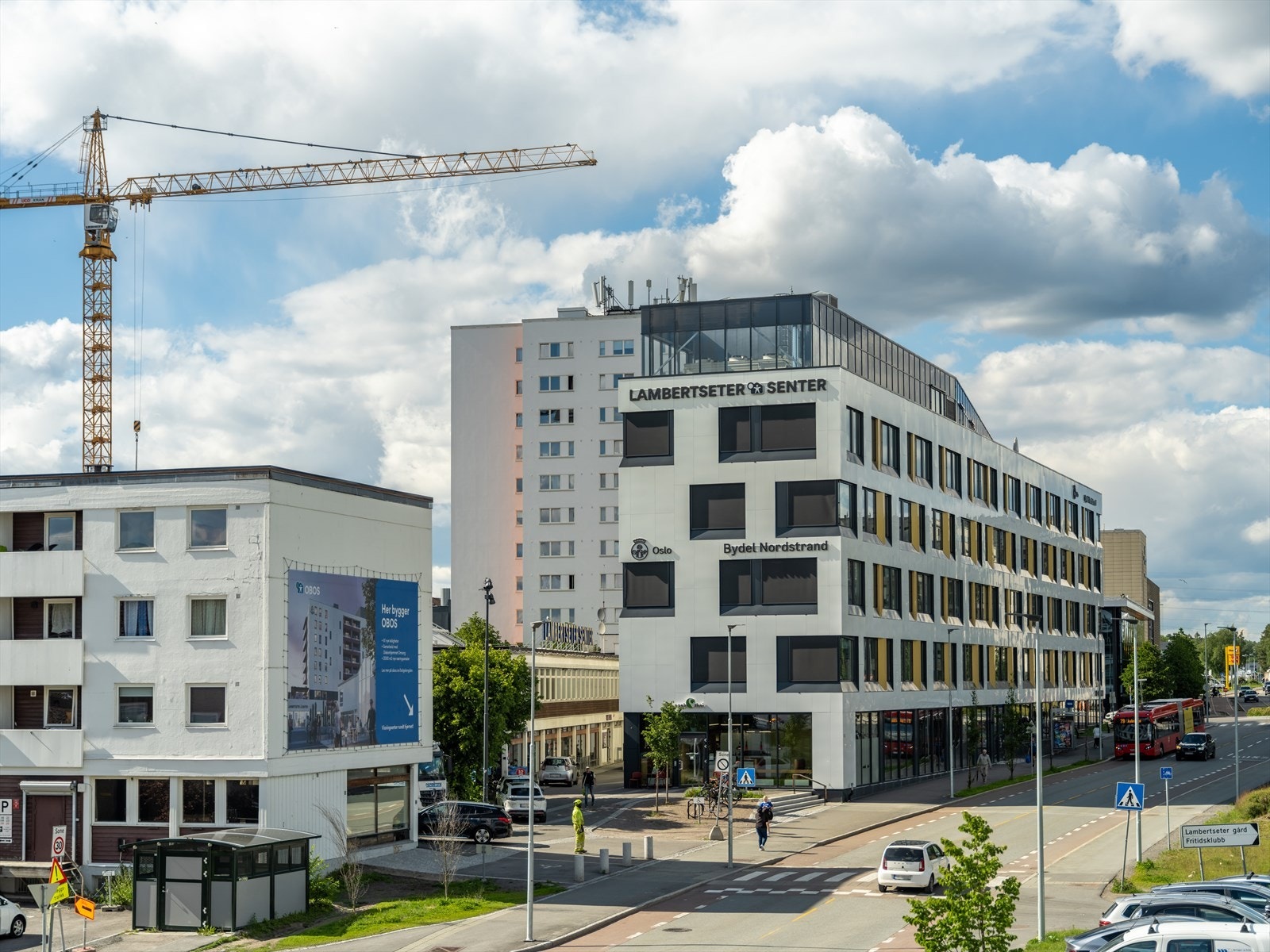 Lambertseter senter i nærområdet. Galleribilde
