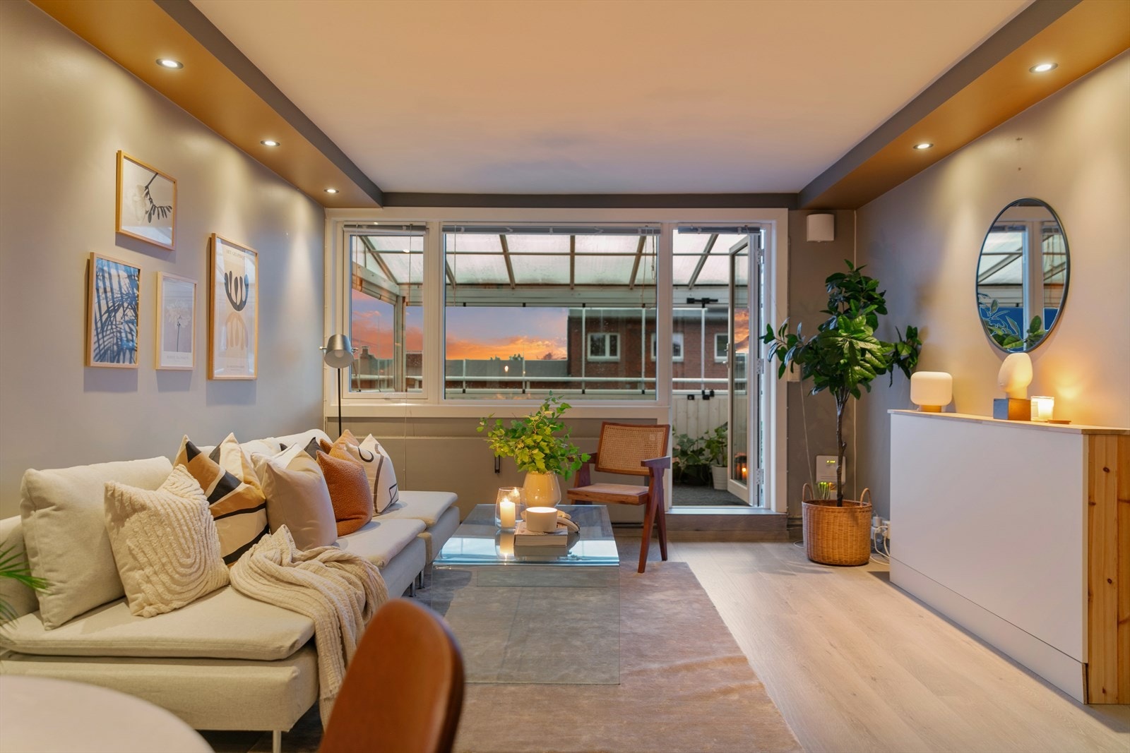 Her er det bare å glede seg til hyggelige selskapskvelder med venner og familie! Galleribilde