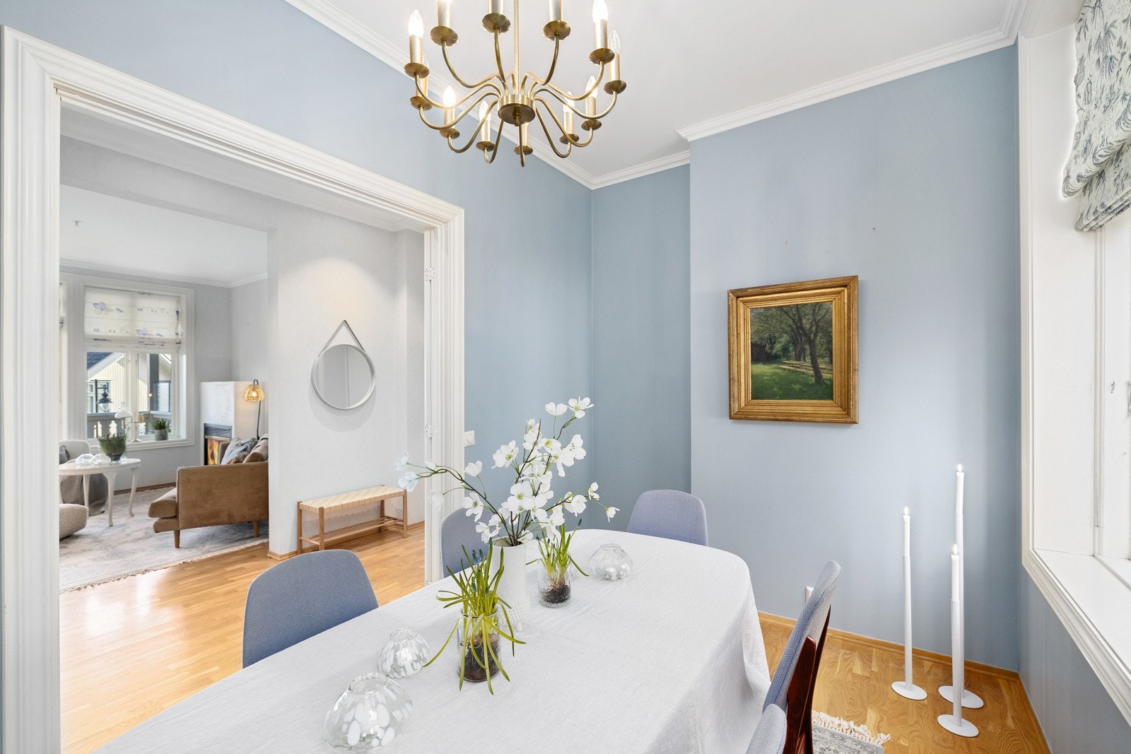 En stue som dette gir ekstra fleksibilitet i hverdagen. Galleribilde