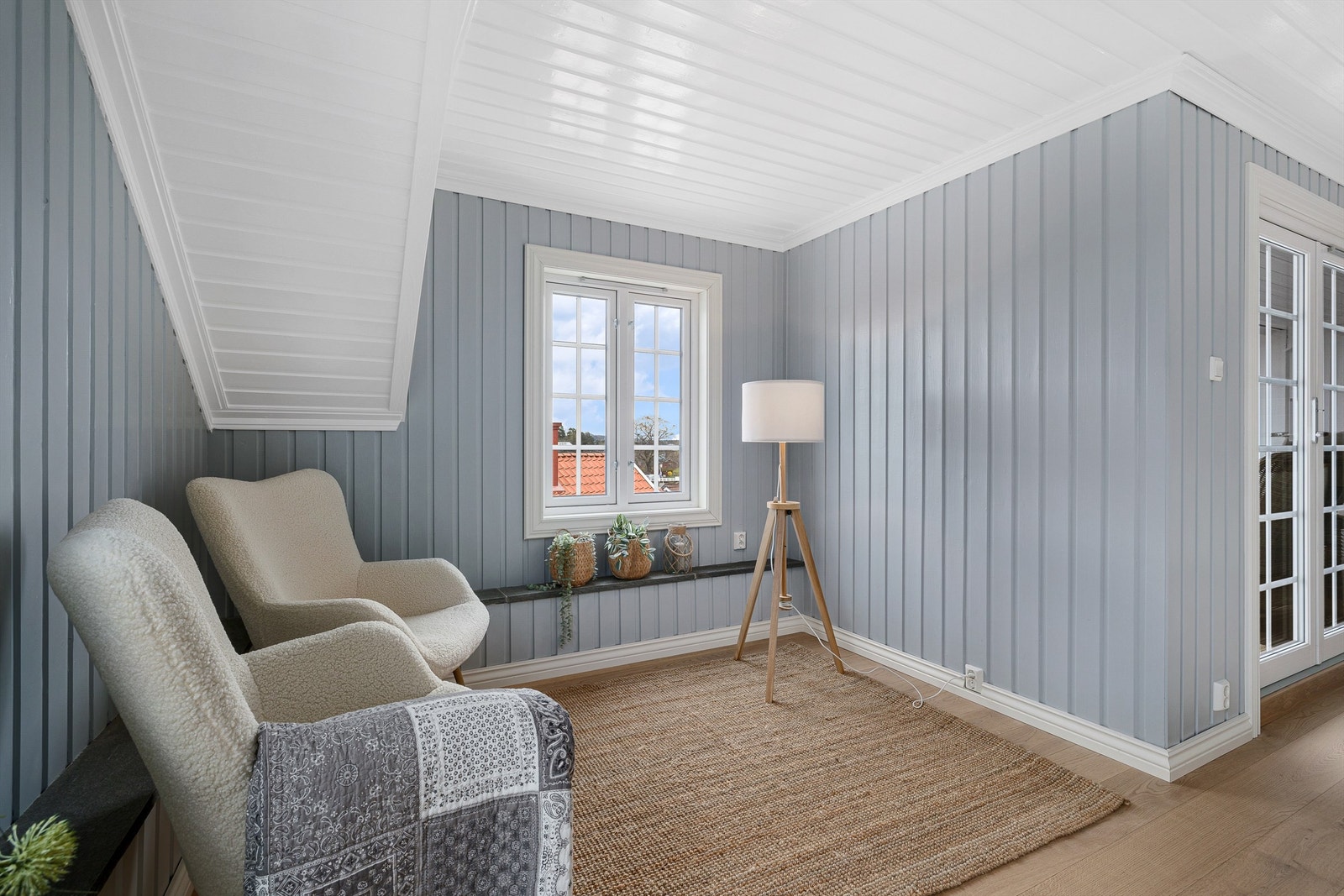 Koselig lese eller TV-krok. Galleribilde