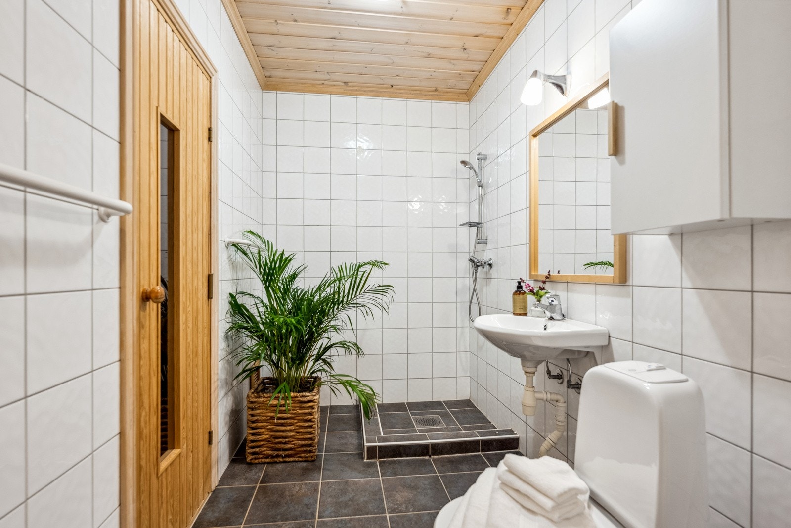 Bad med badstue Galleribilde