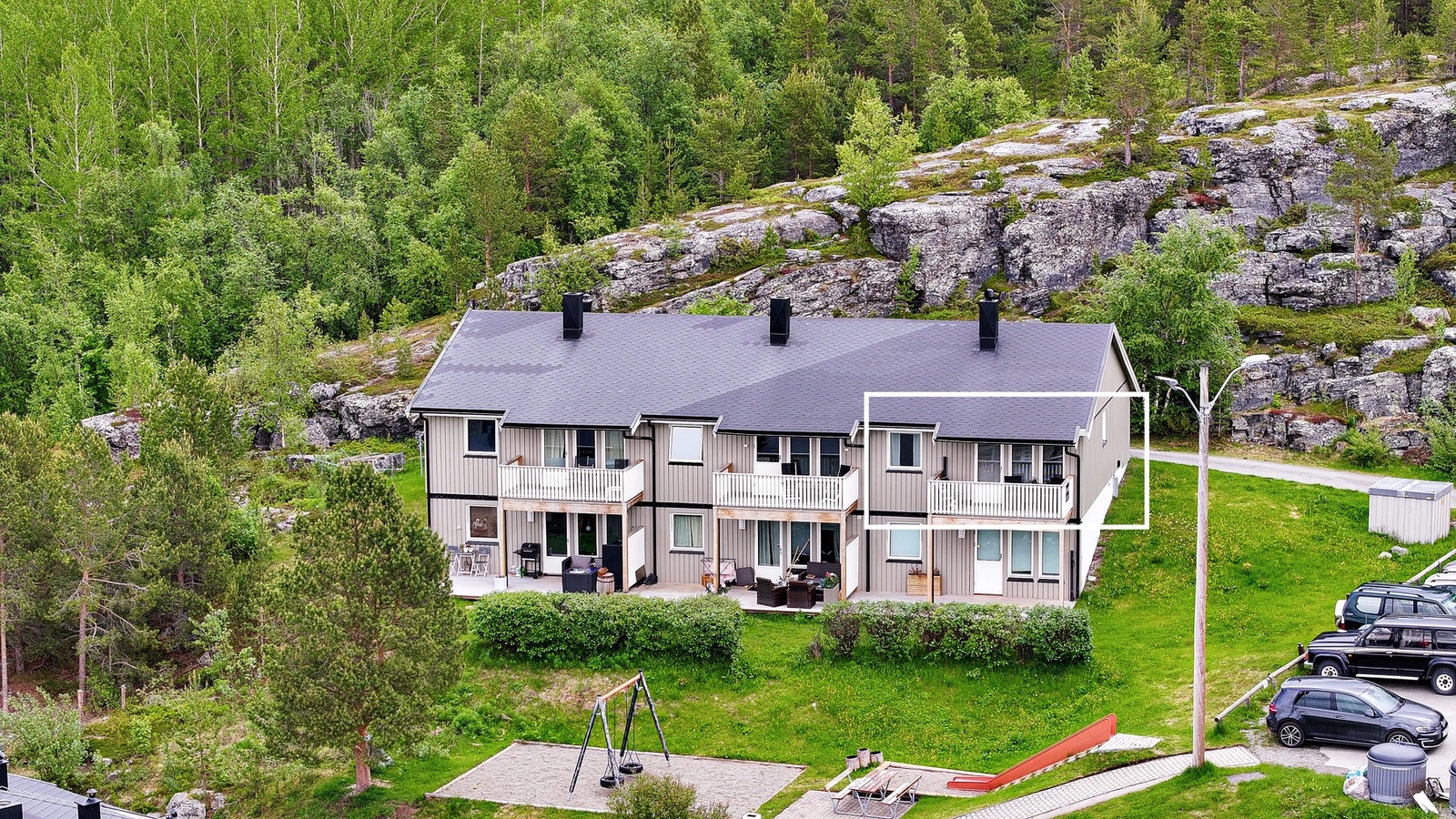 Hjørneleilighet i øvre etasje Galleribilde