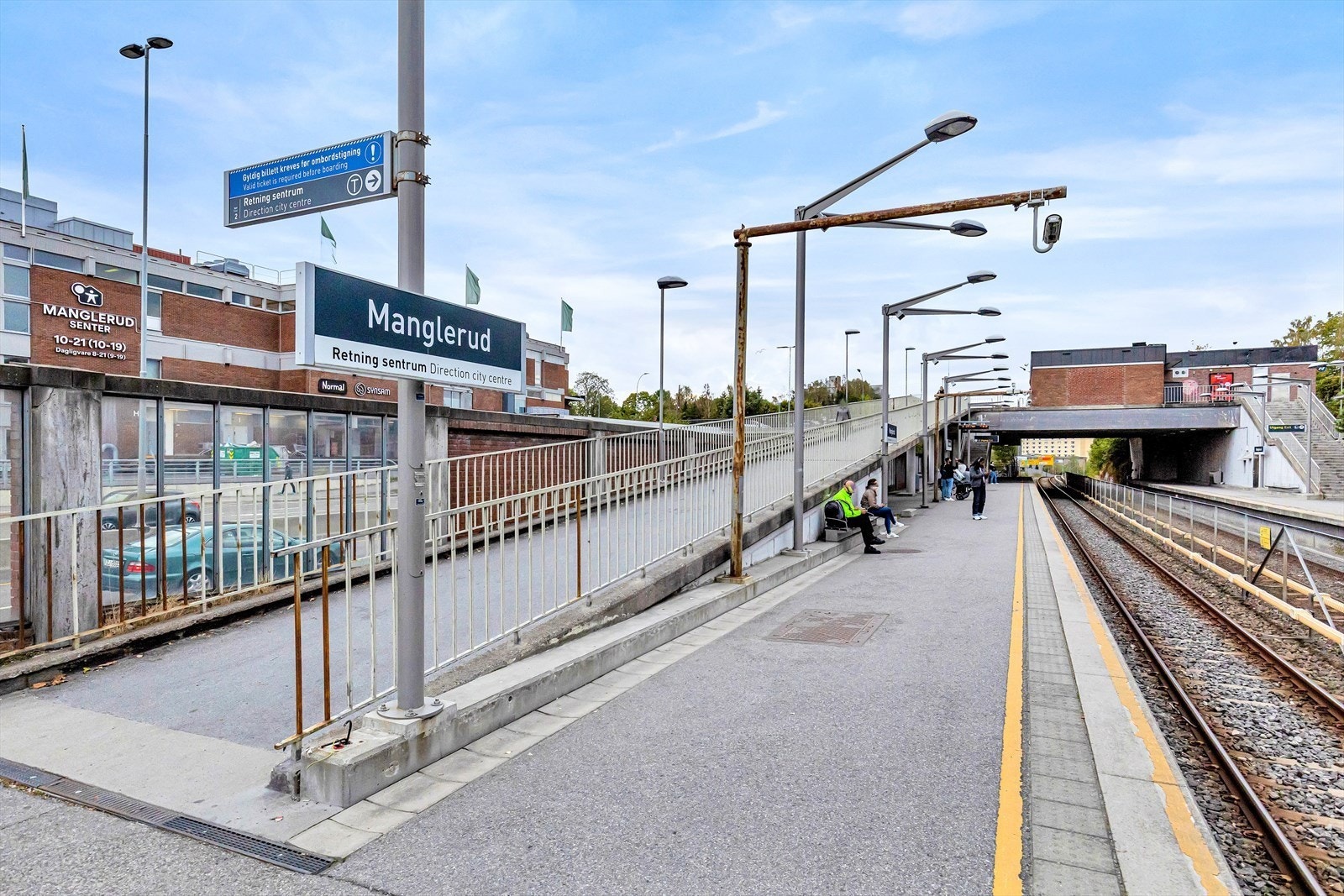 Fra leiligheten er det knappe 9 min gange til Manglerud T-banestasjon som raskt tar deg ned til sentrum Galleribilde