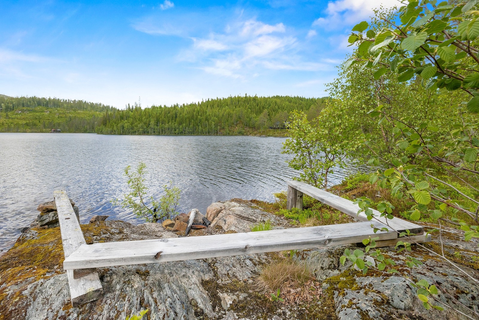 Attraktivt område for friluftsliv, jakt og fiske Galleribilde