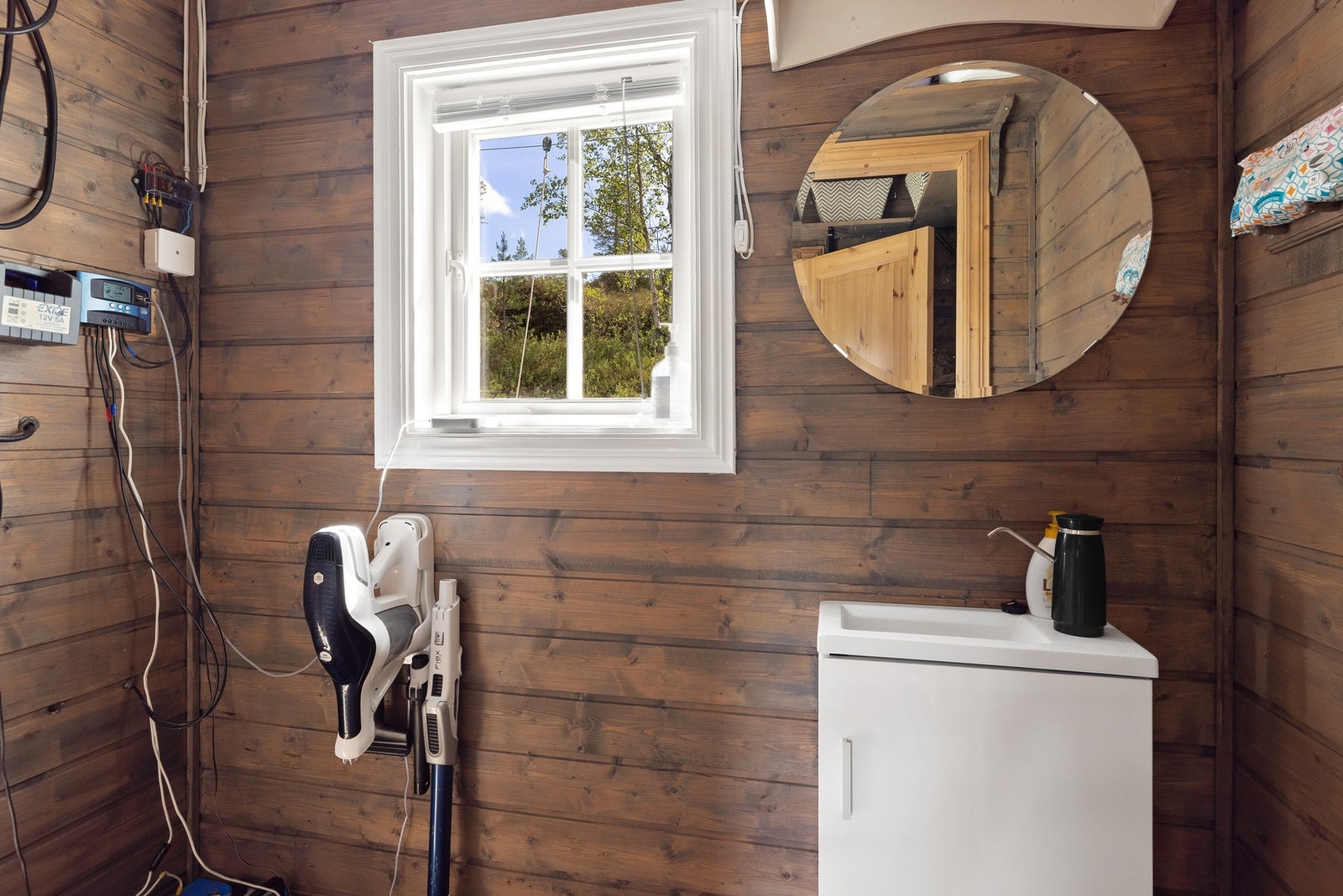 Rom med vask Galleribilde