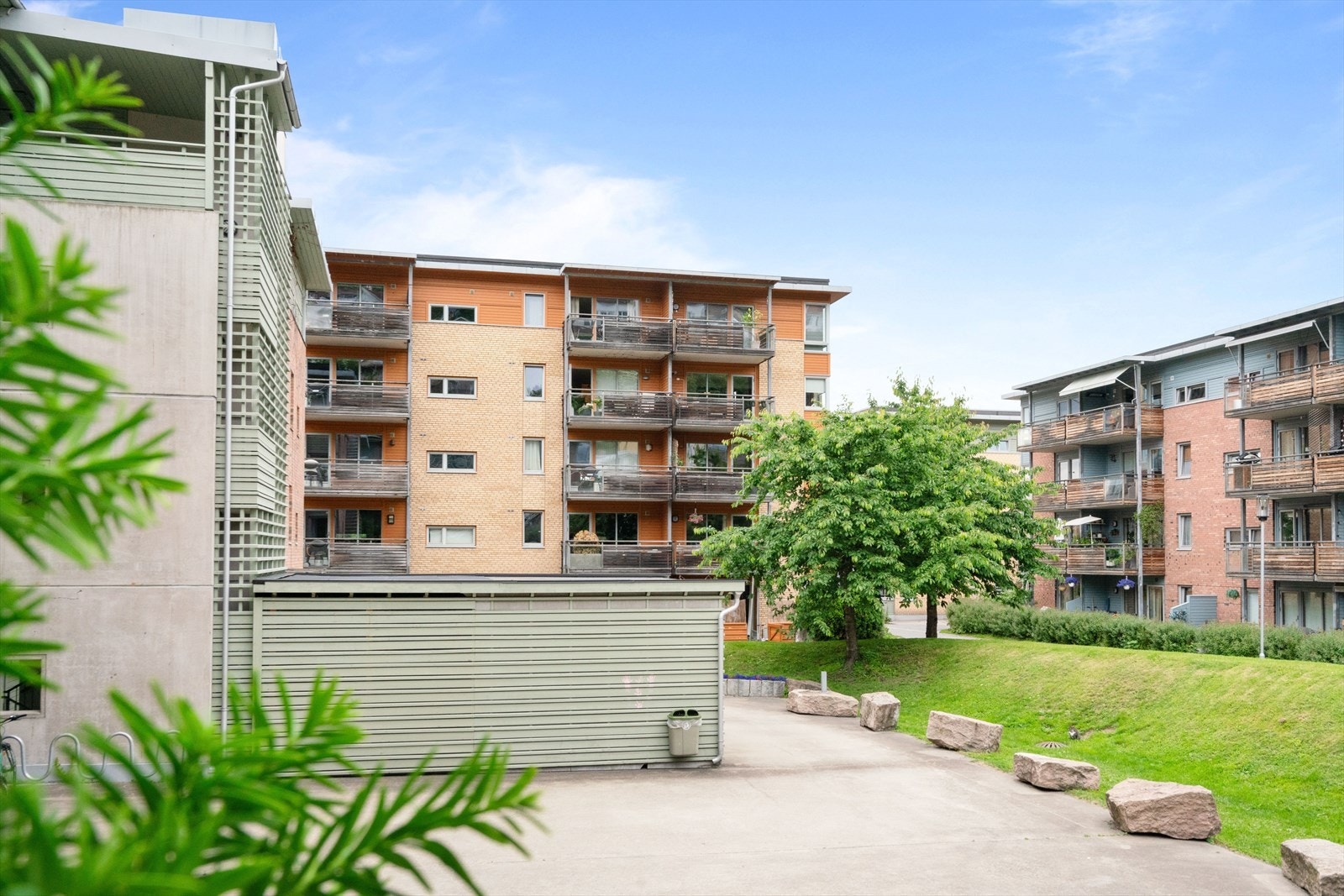 Her bor du i et veletablert og rolig nabolag på nedsiden av Ekebergskrenten i Gamlebyen. Galleribilde