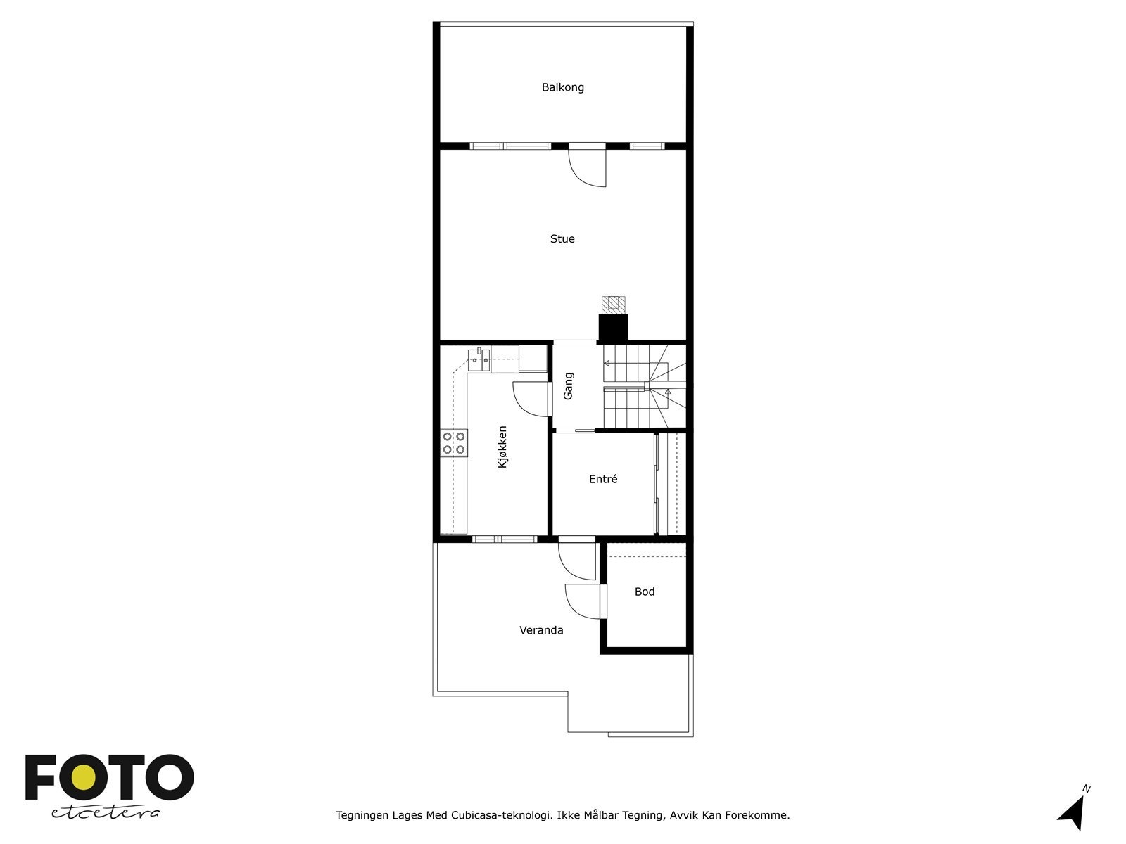 Planskisse 1. etasje Galleribilde
