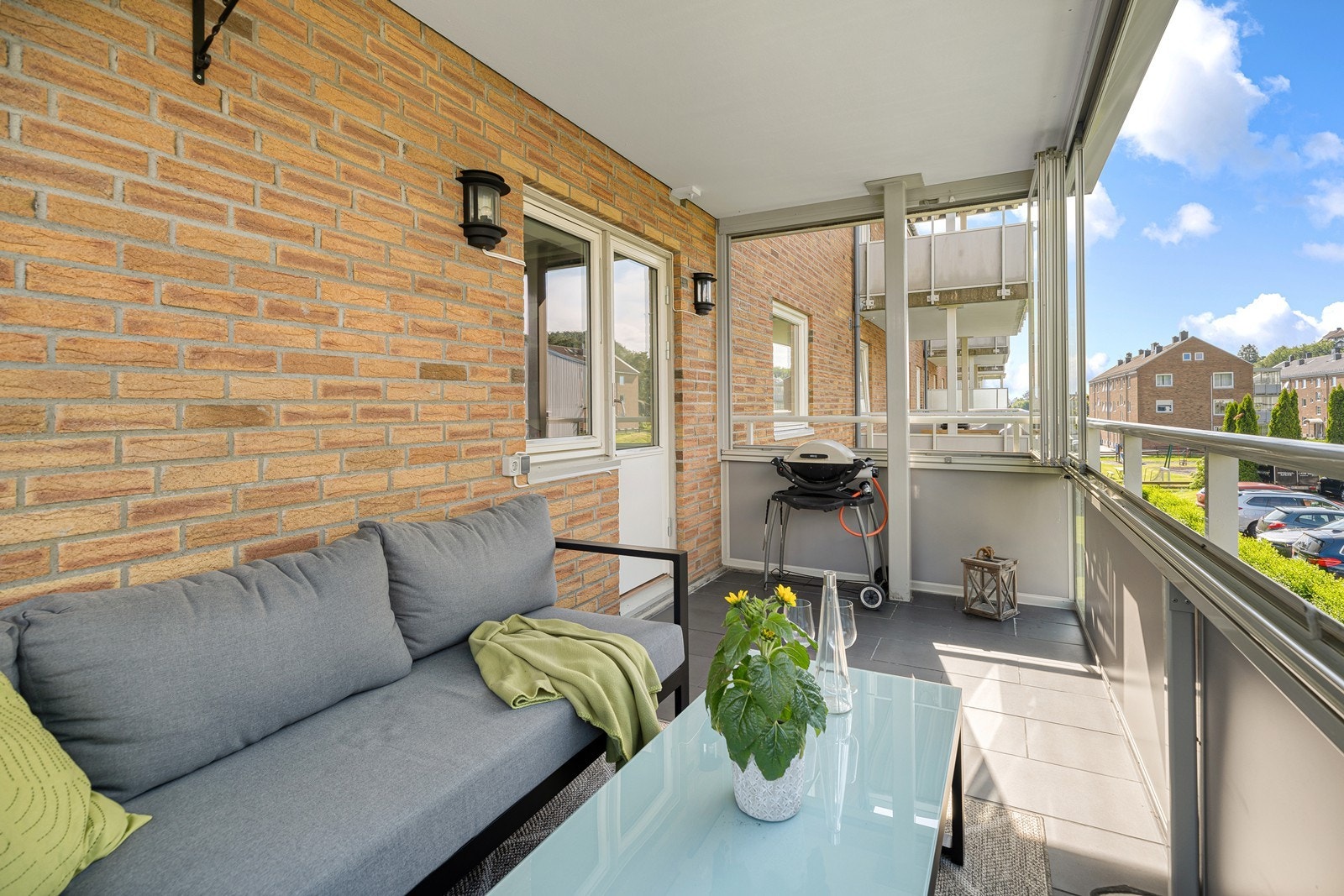 Leiligheten har en strålende beliggenhet med gangavstand til Kristiansand sentrum og Grim Torv Galleribilde