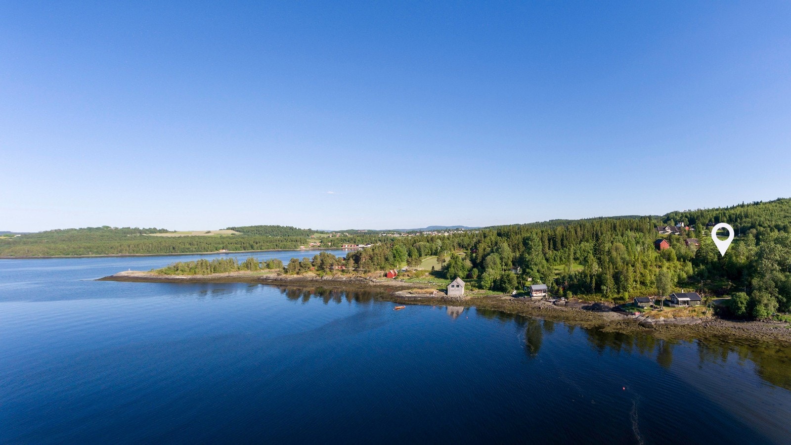 Her spaserer du fra hytta til stranda på under et minutt Galleribilde