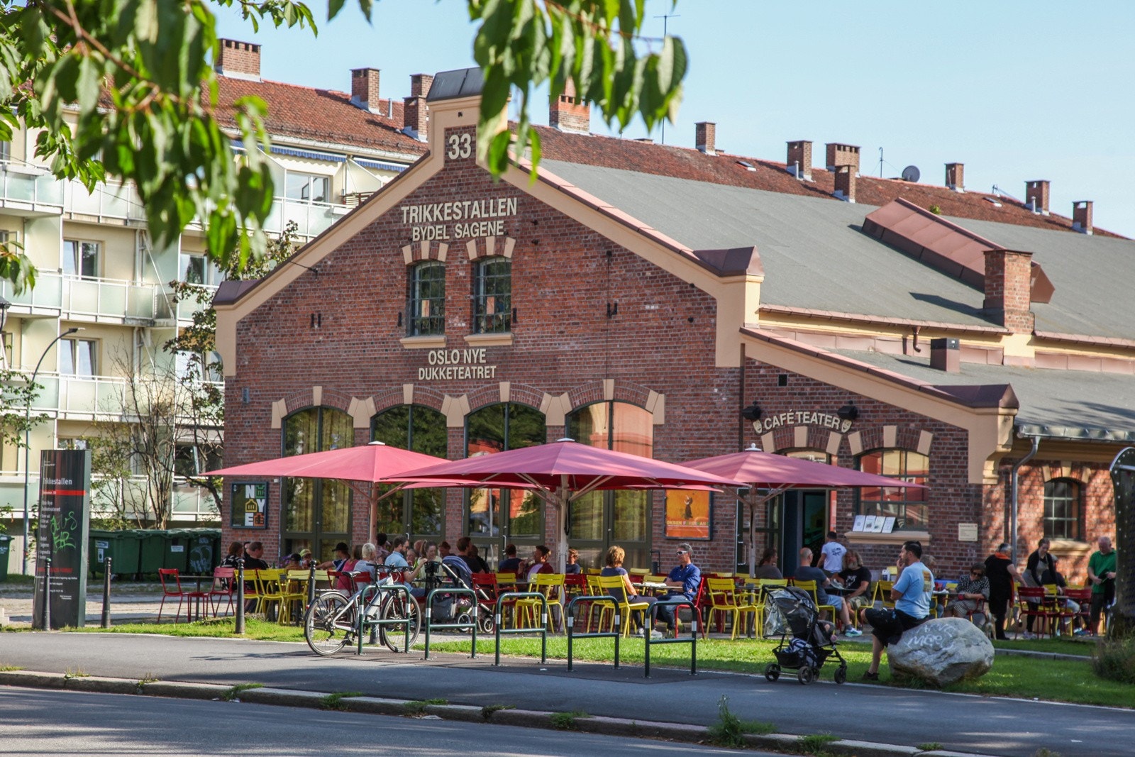 Torshov Trikkestall. Galleribilde