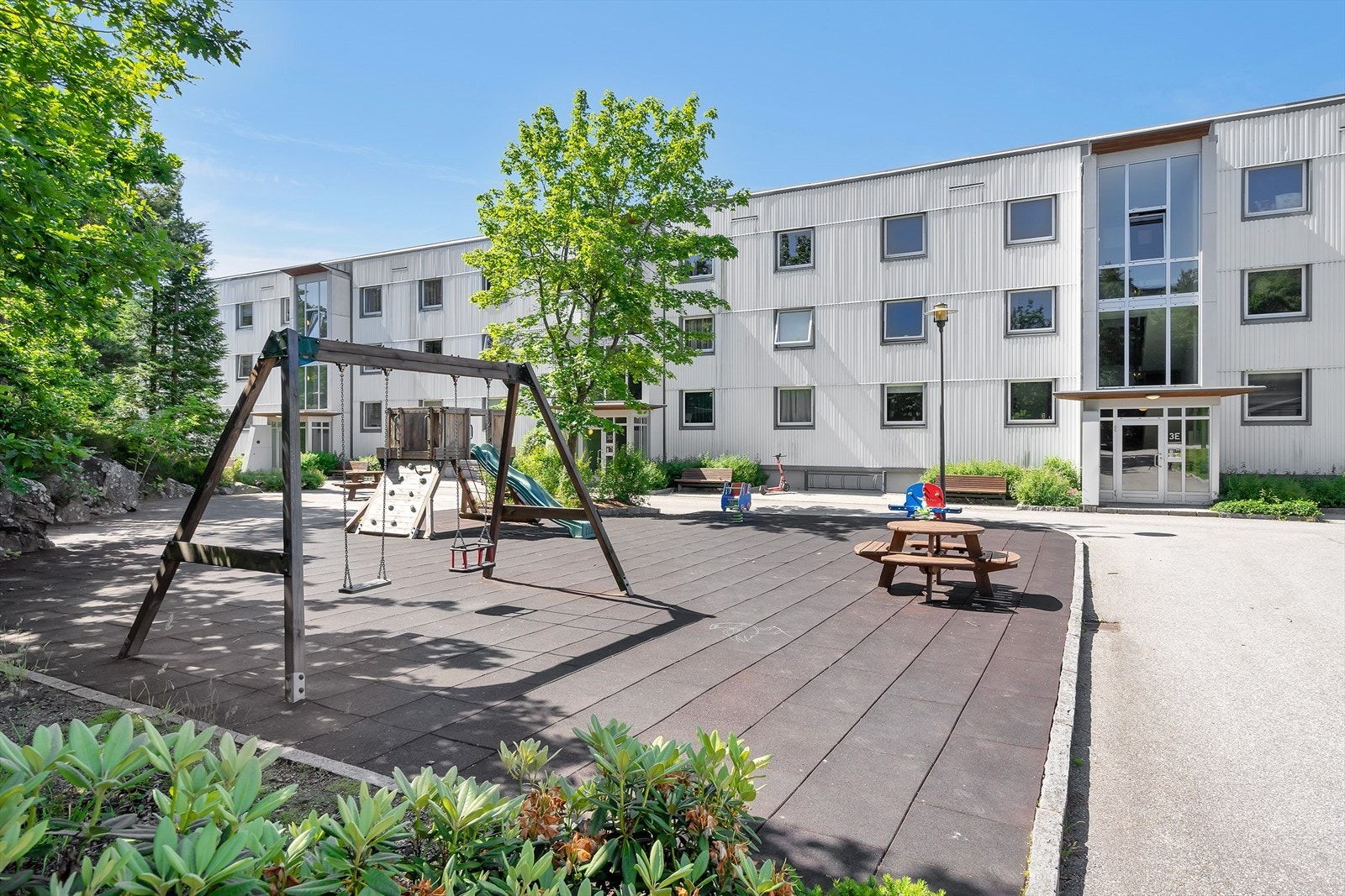 Lekeplass for de minste. Galleribilde