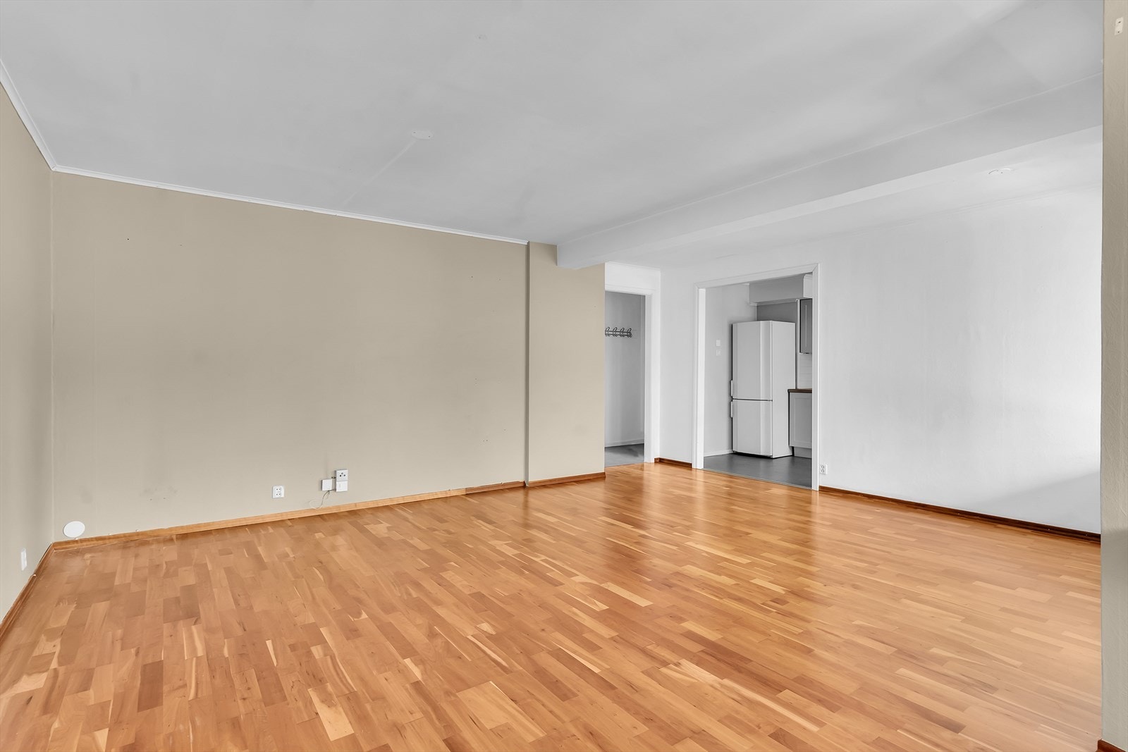 Lys og romslig stue i moderne fargevalg. Galleribilde