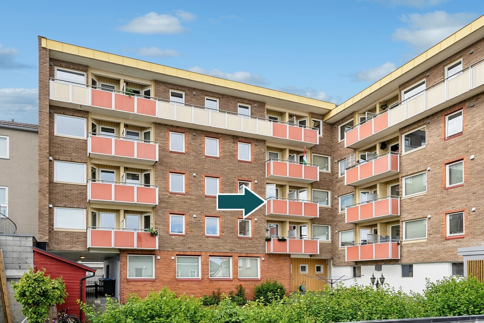 Leiligheten ligger i 2. etg. Galleribilde