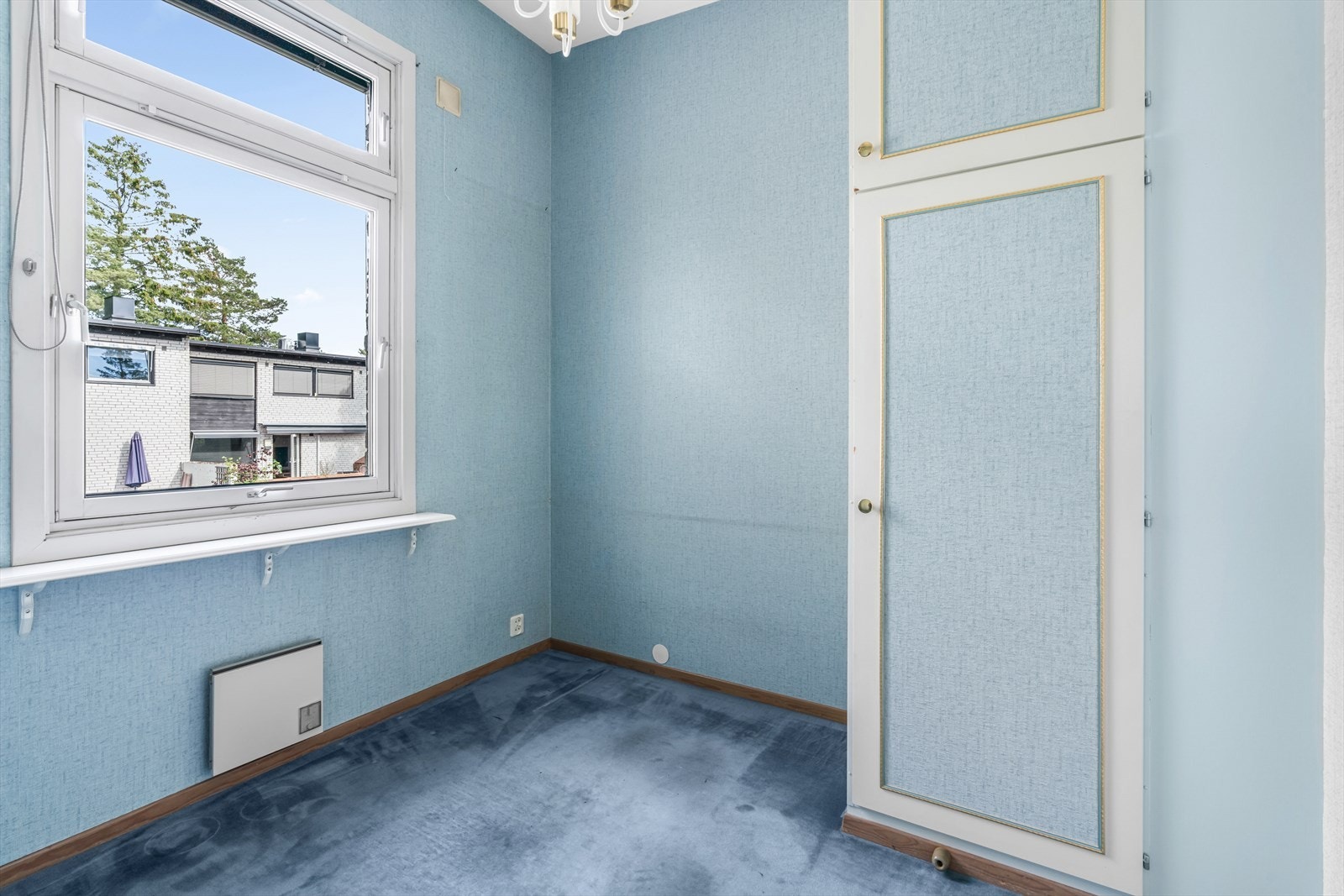 Integrert skap på det ene soverommet. Galleribilde