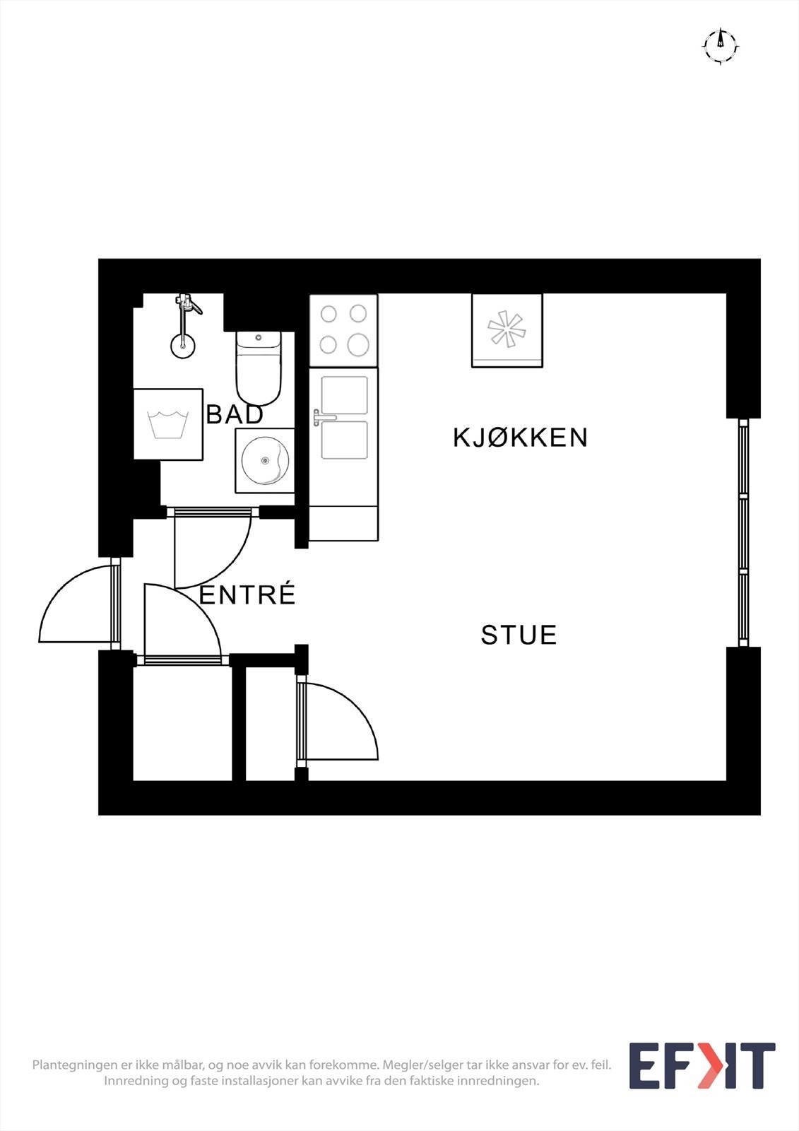 Plantegning Galleribilde