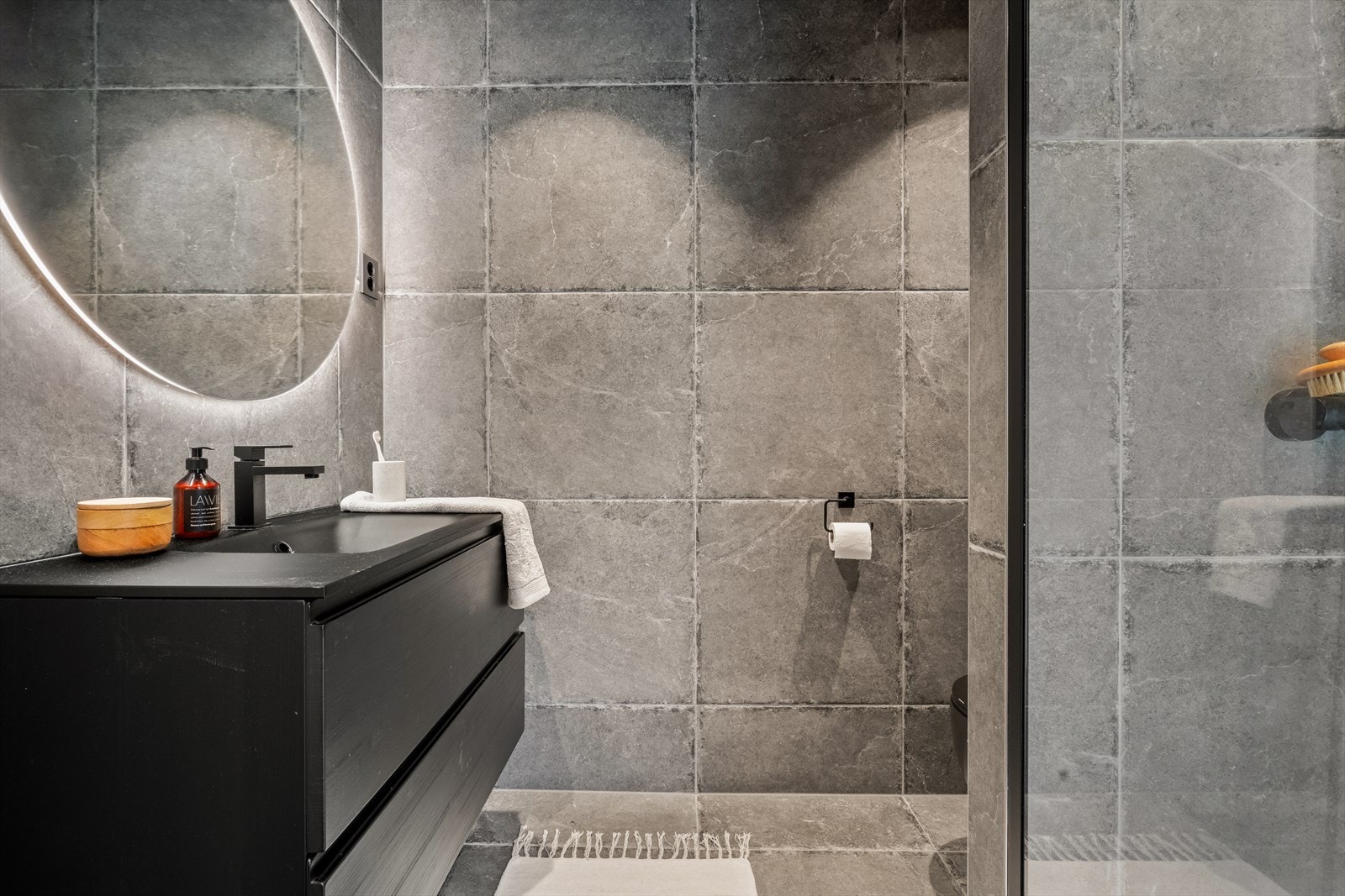 Bad er målt til 5m². Galleribilde