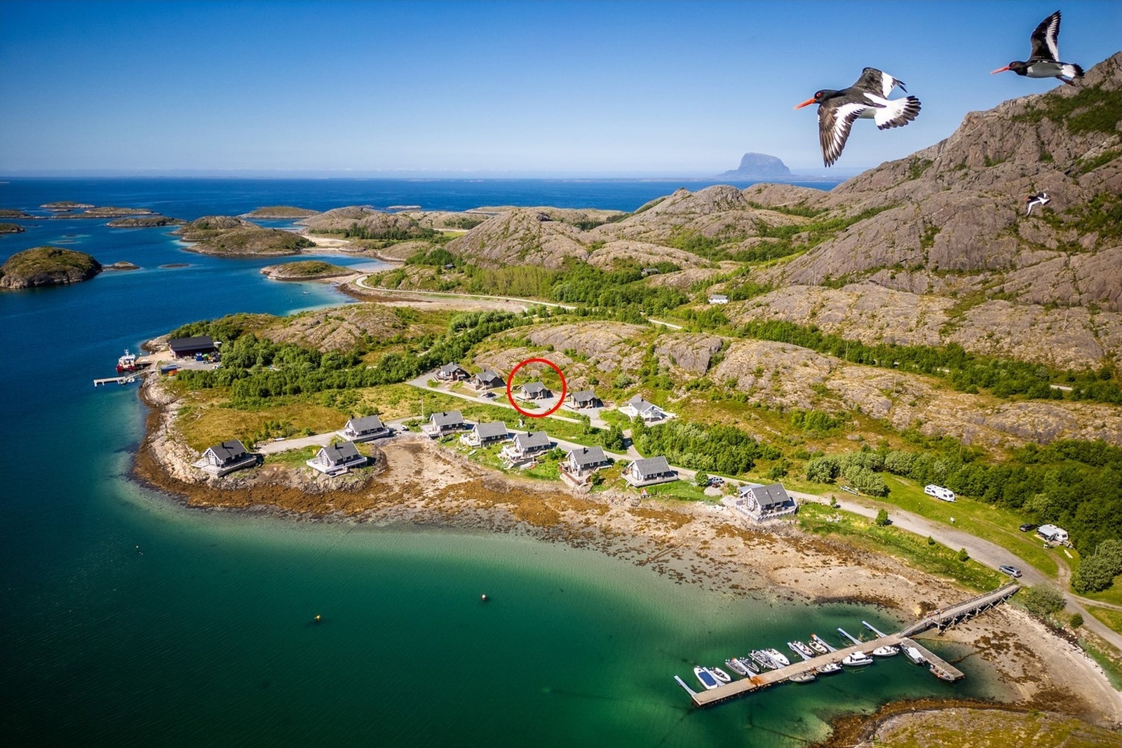 Tjelden viser vei til ditt nye drømmested på Helgelandskysten. Galleribilde