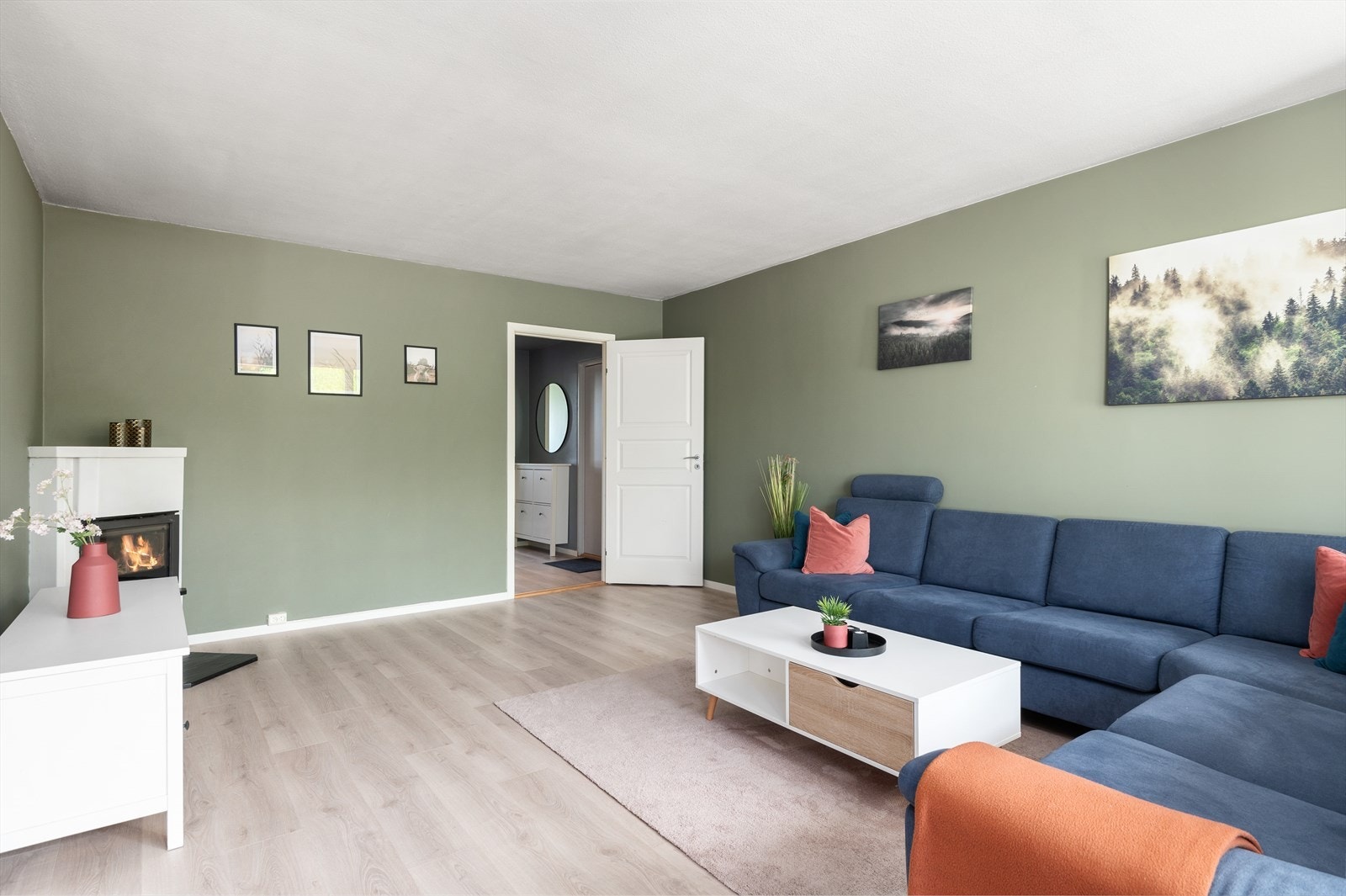 Leiligheten har to boder i kjeller. Galleribilde