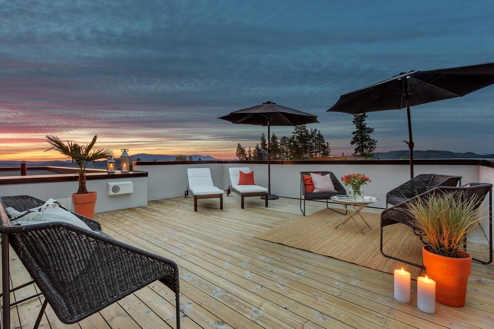 Nei, dette er ikke fra Marbella - vi er fremdeles på Sveberg! Galleribilde