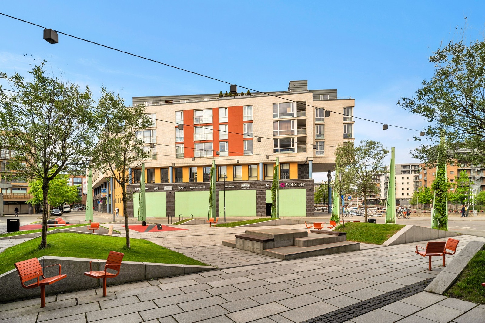 Fasade. Bygget er fra 2002. Galleribilde