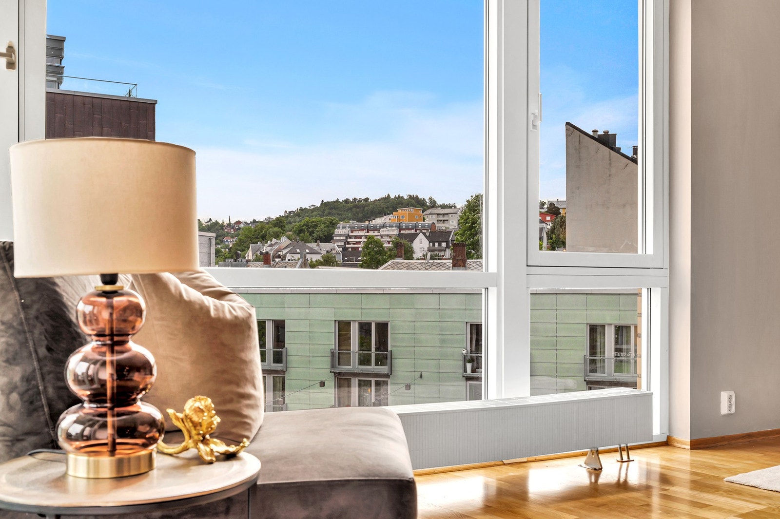 Flott utsikt. Galleribilde