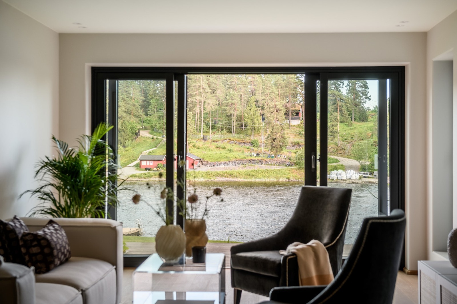 Også fra denne etasjen har man praktfull utsikt. Galleribilde