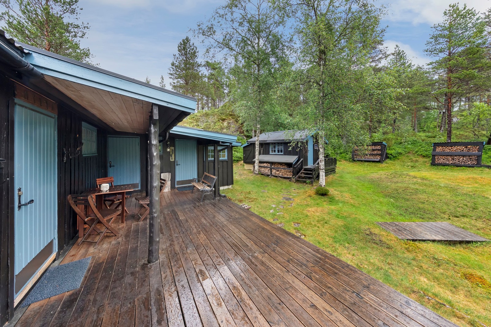 Takoverbyggd inngangsparti Galleribilde