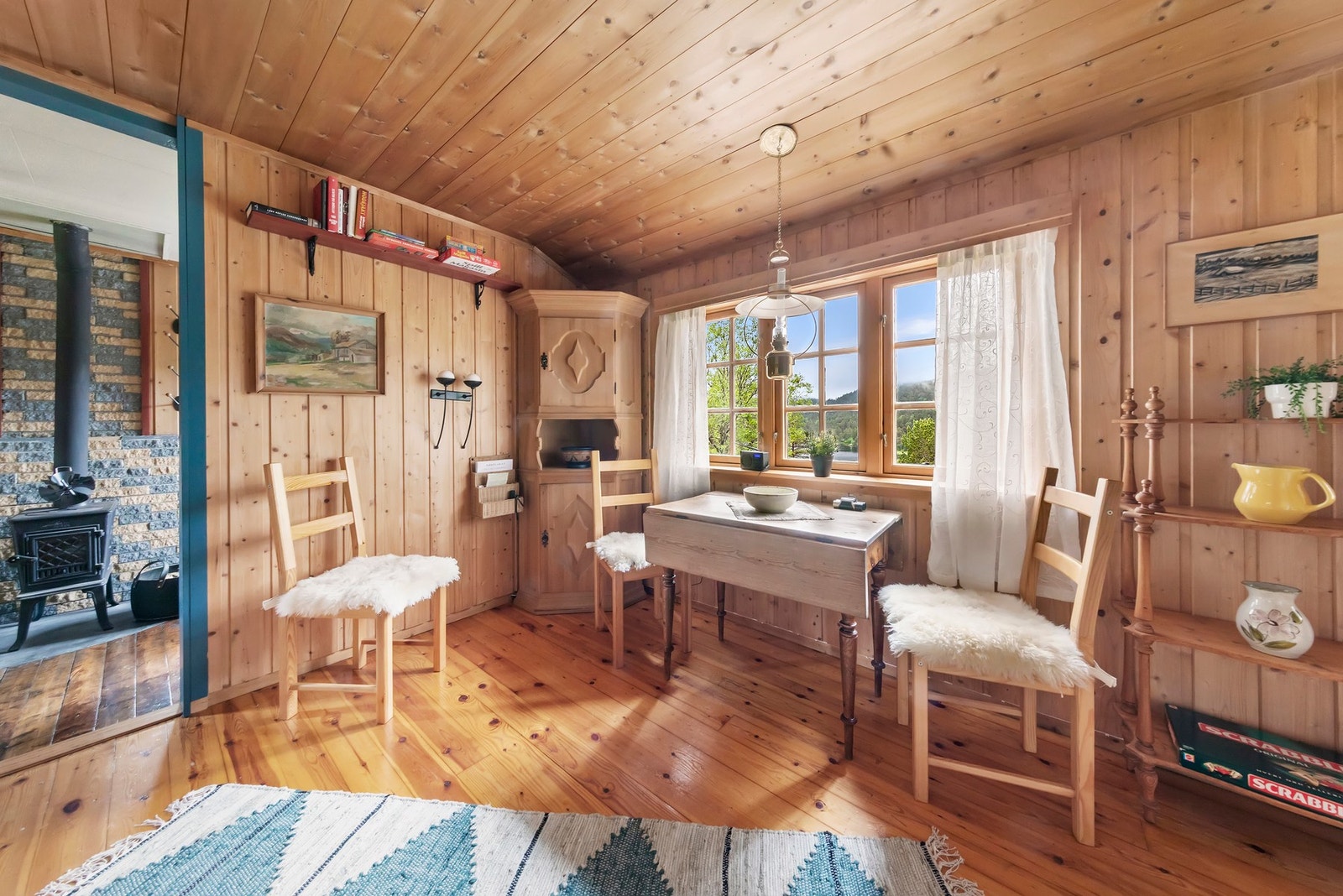 Her kan man nyte frokosten til den flotte utsikten Galleribilde