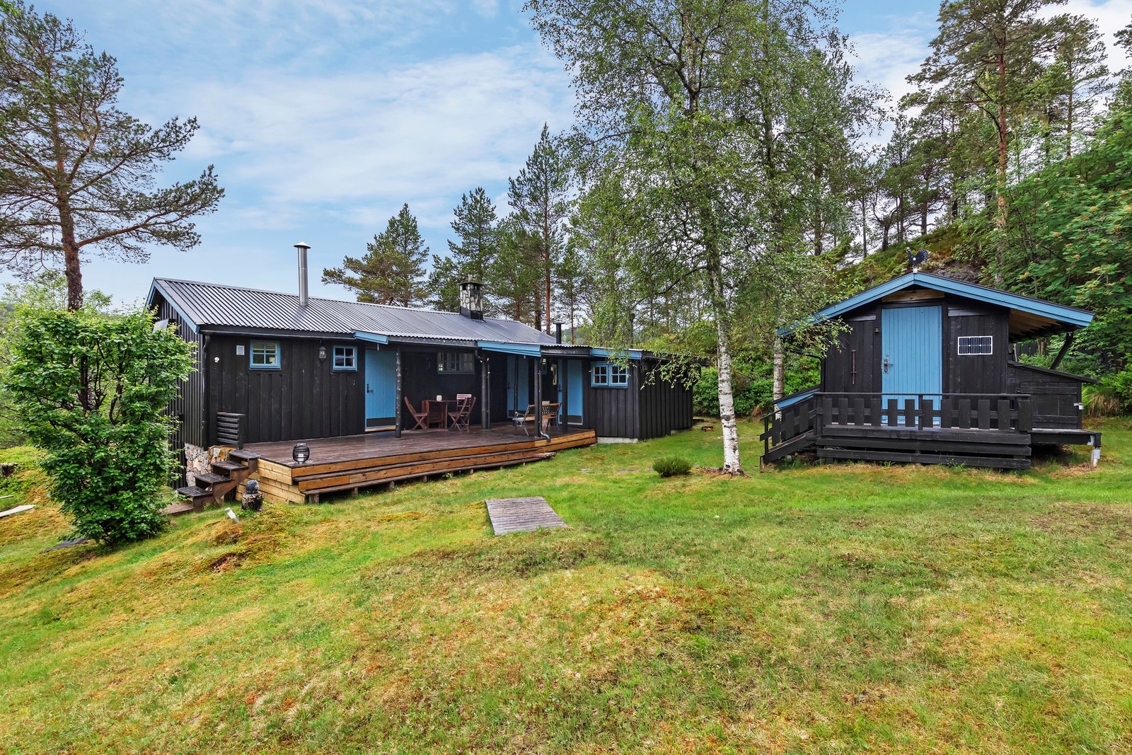 Velkommen til hytte ved Langvatnet i Moldemarka vest! Galleribilde