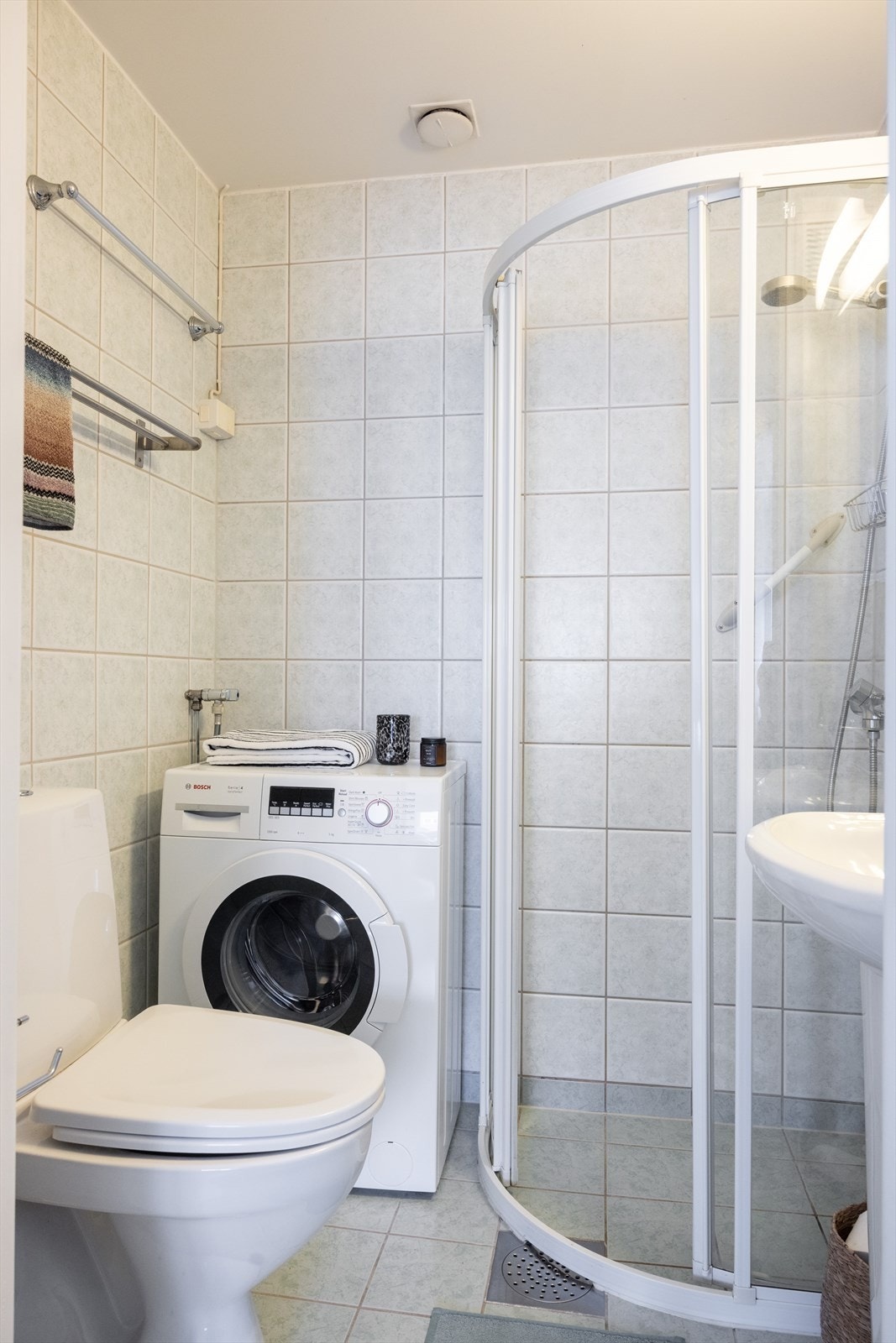 - Opplegg for vaskemaskin. Naturlig avtrekk - Galleribilde