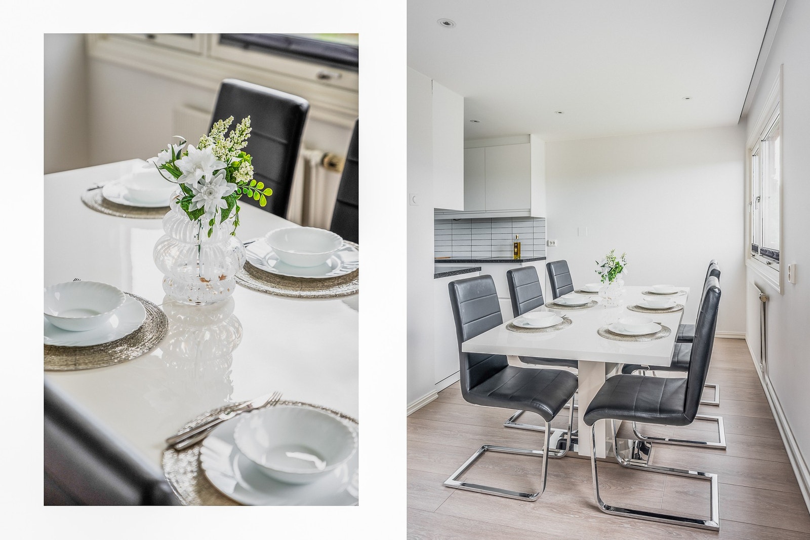 God plass til middagsselskaper. Galleribilde