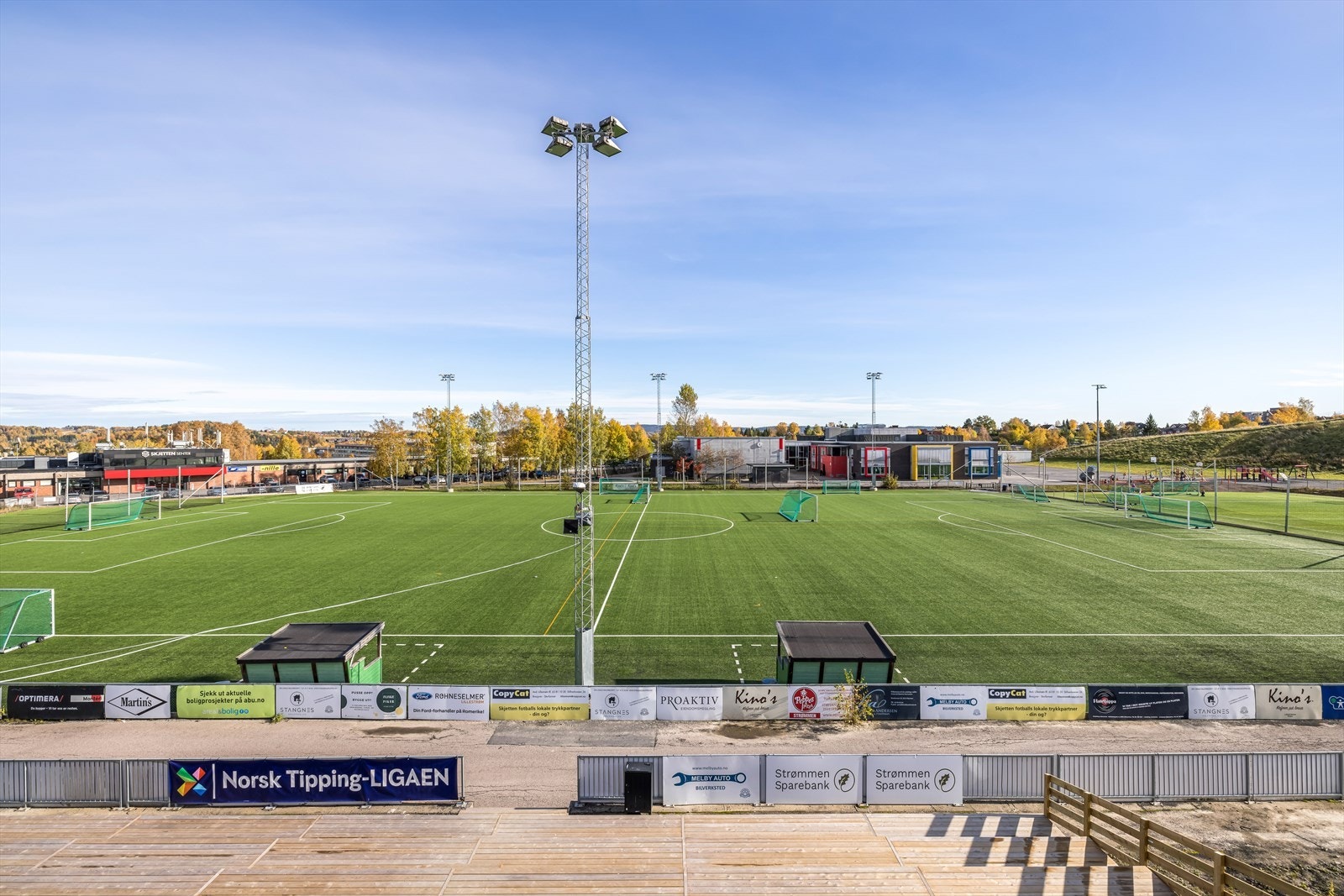 Skjetten stadion. Galleribilde