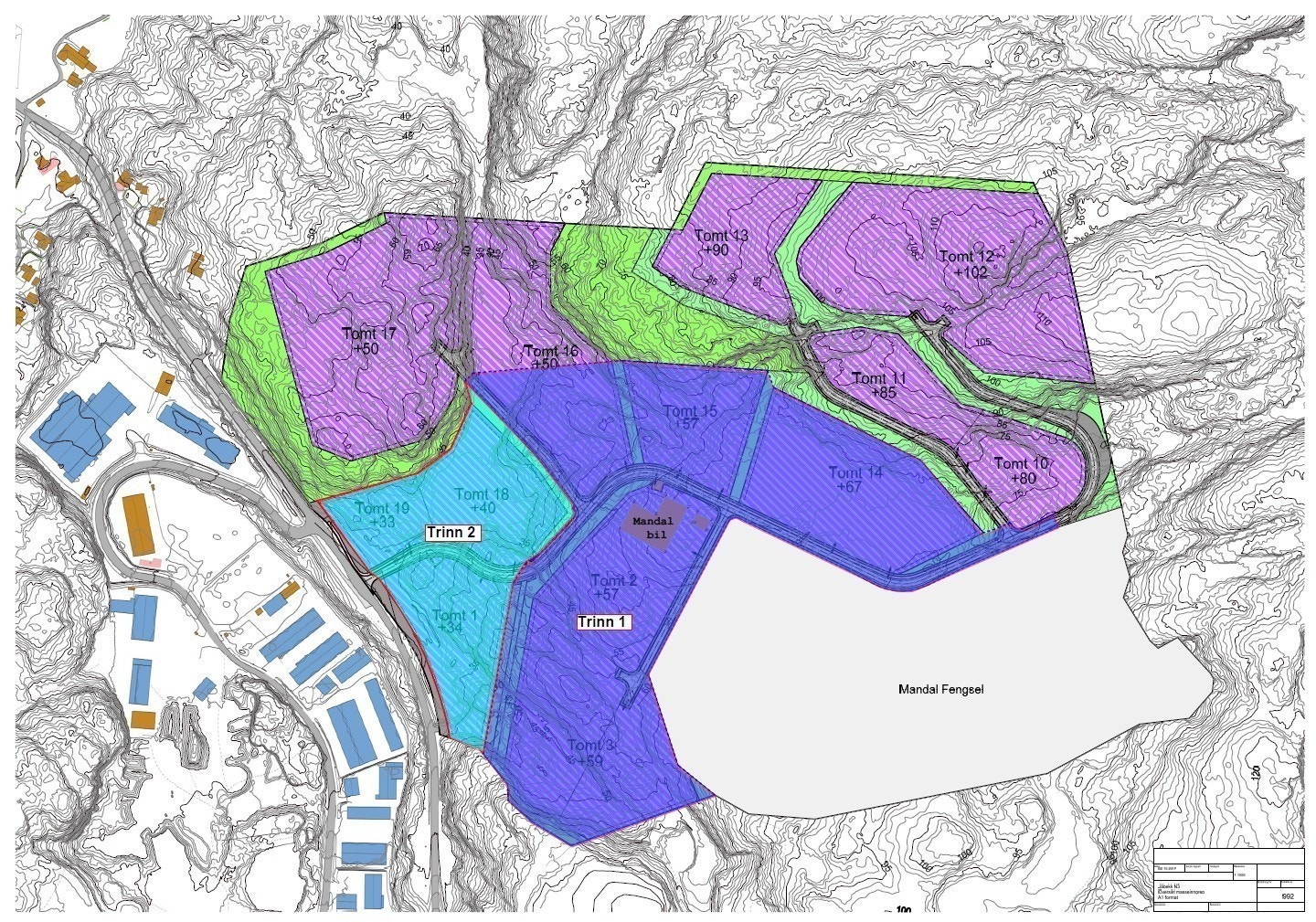Trinn 1 er klart for salg Galleribilde