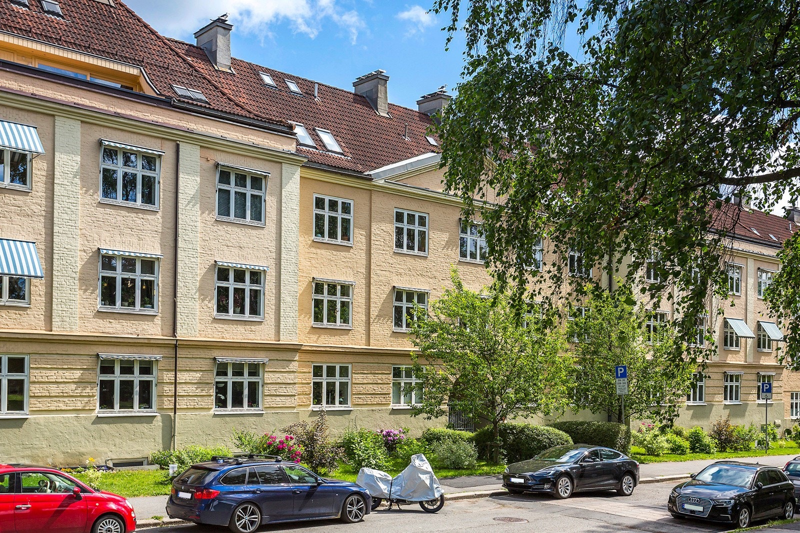 "Langgården" og Agathe Grøndahls gate er et av de mest ettertraktede boområdene på Torshov. Galleribilde