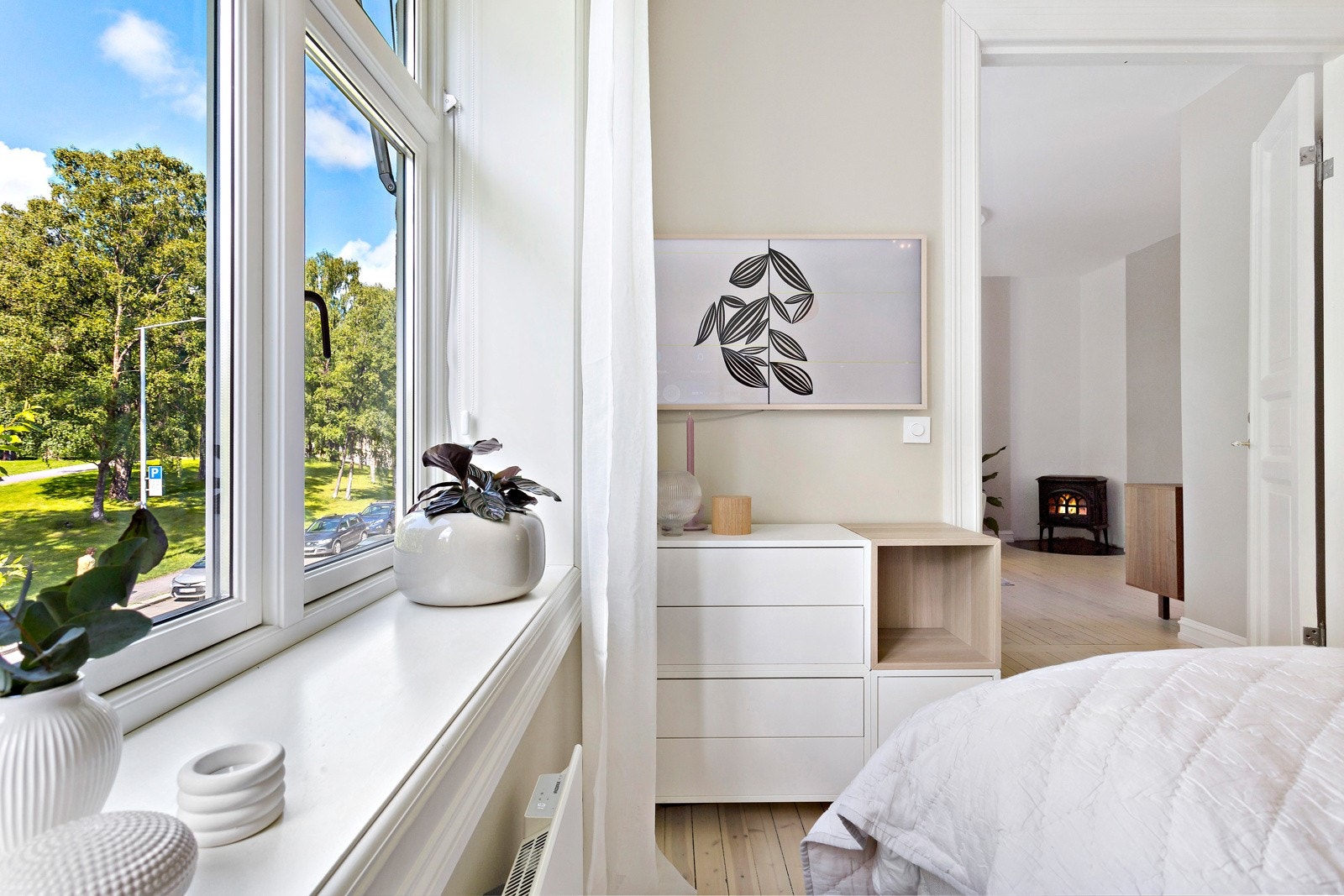 Soverommene har en avslappet og god atmosfære som gjør det enkelt å falle til ro om kvelden. Galleribilde