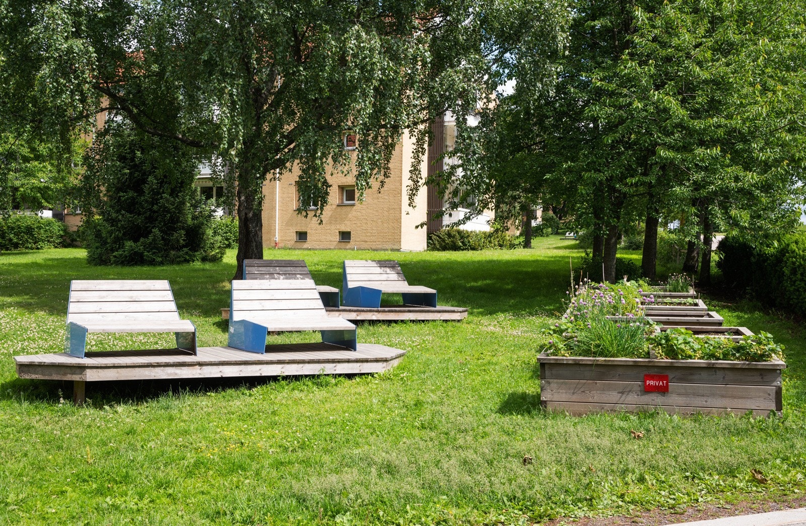 Hage i borettslaget Galleribilde