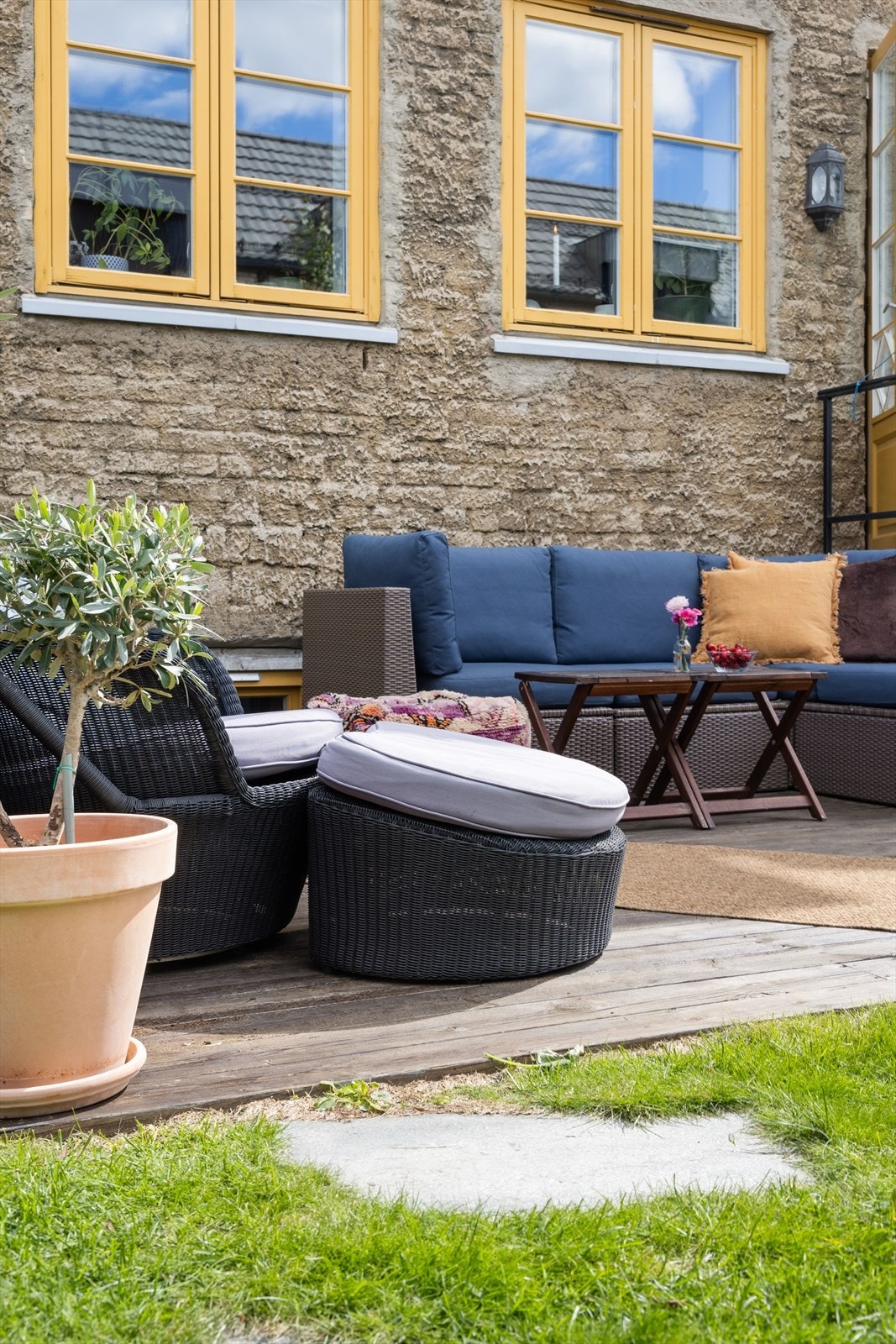 - Sofa eller daybed? her er det plass til begge - Galleribilde