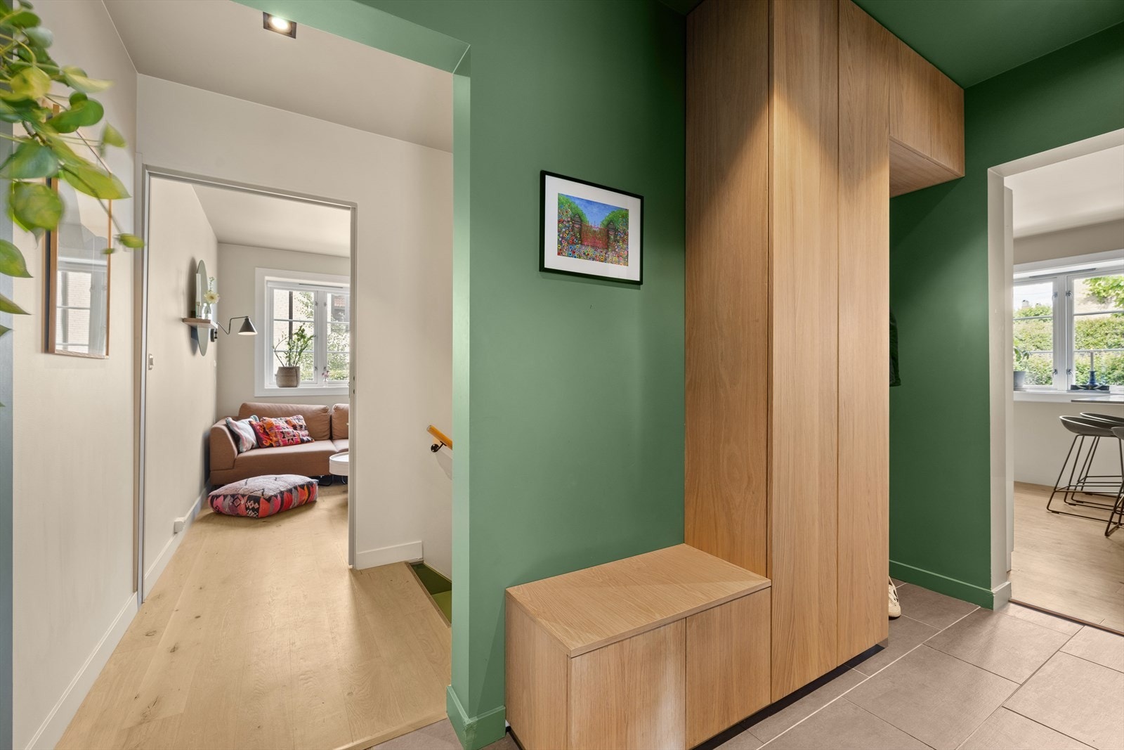 - Inngangspartiet er boligens knutepunkt - Galleribilde