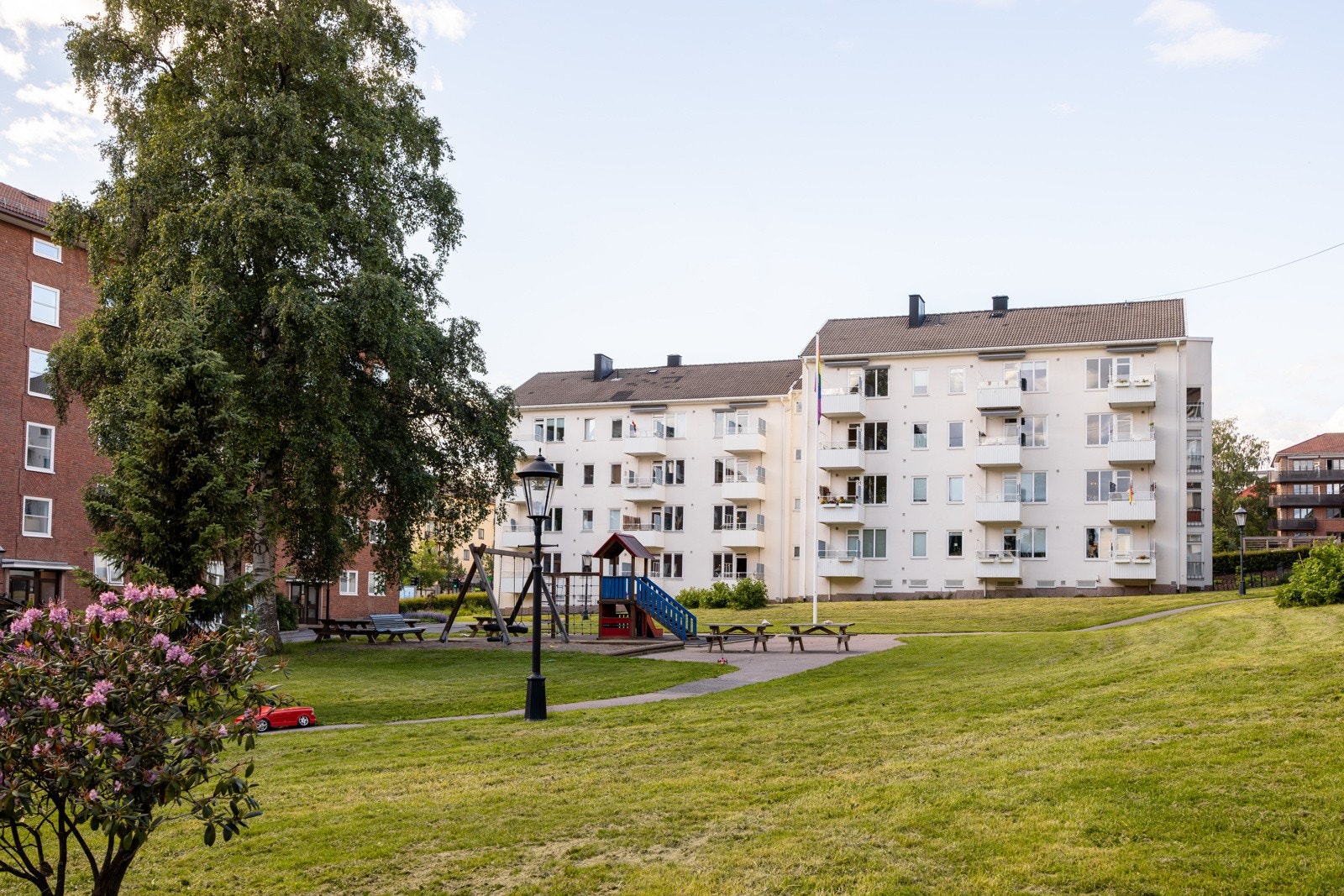 Stort og flott opparbeidet fellesareal Galleribilde