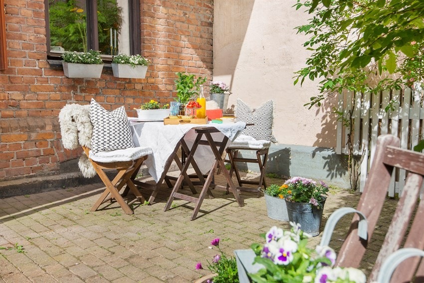 Her er det bare å benke seg ned og slå av en prat med de hyggelige naboene. Galleribilde