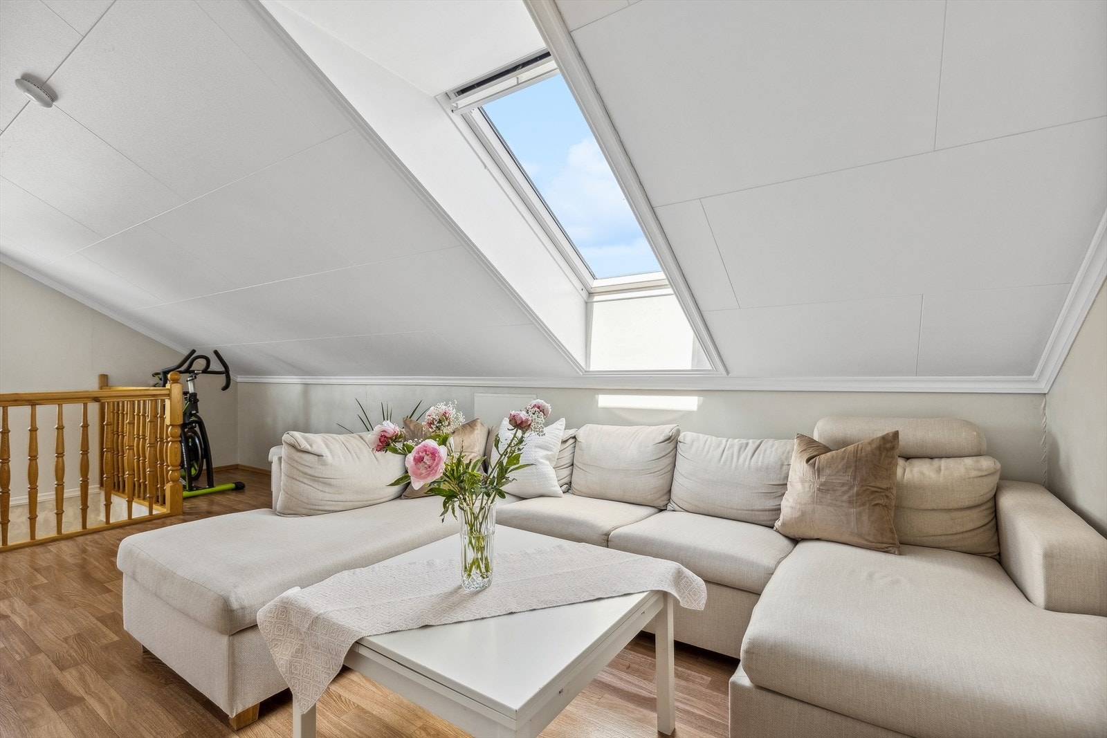 Trivelig lofts-stue. Galleribilde