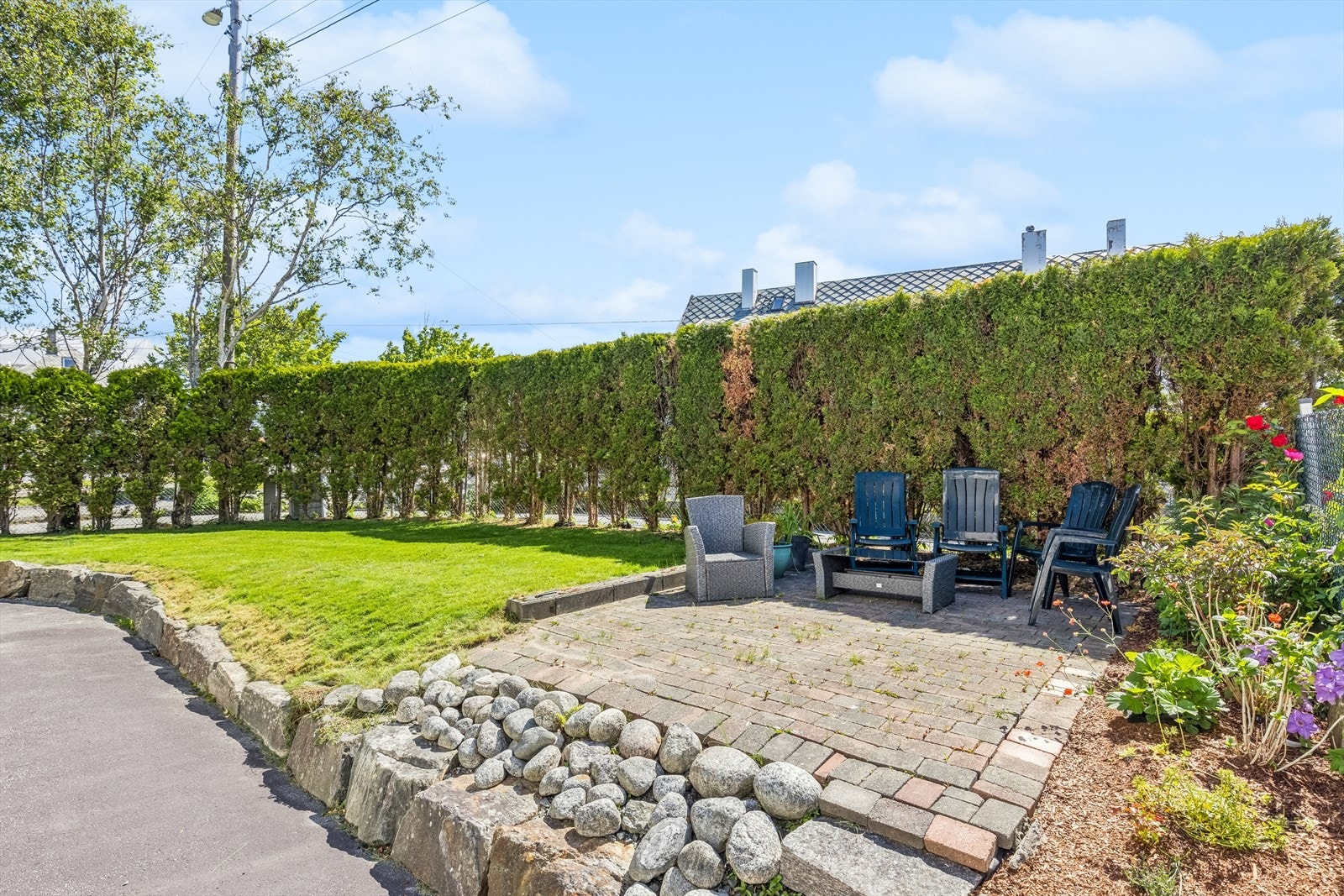 Hyggelig felles uteområdet. Galleribilde