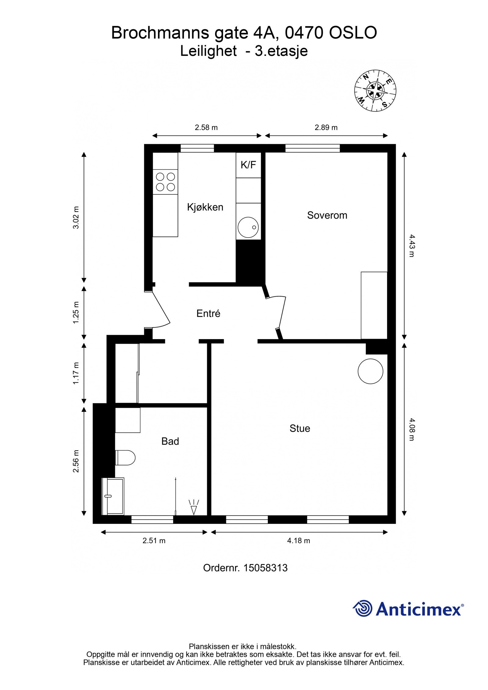 Planskisse. Galleribilde