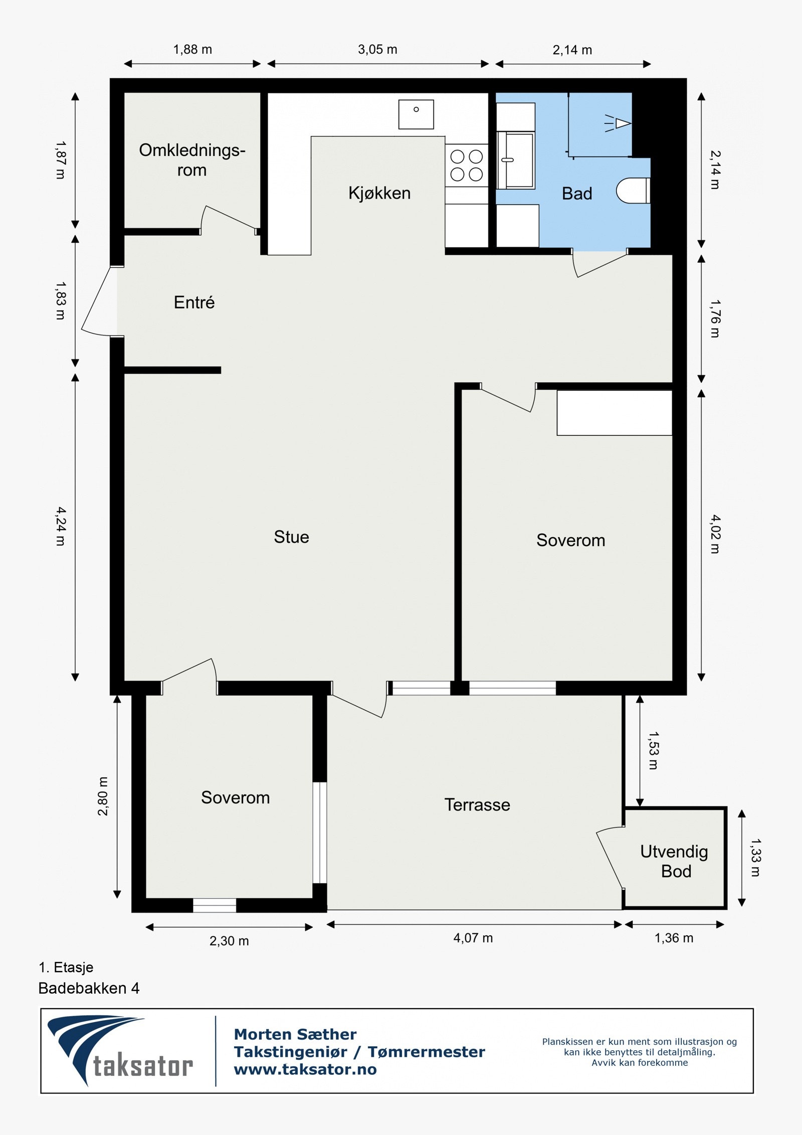 Plantegning - velkommen til en hyggelig visning! Galleribilde